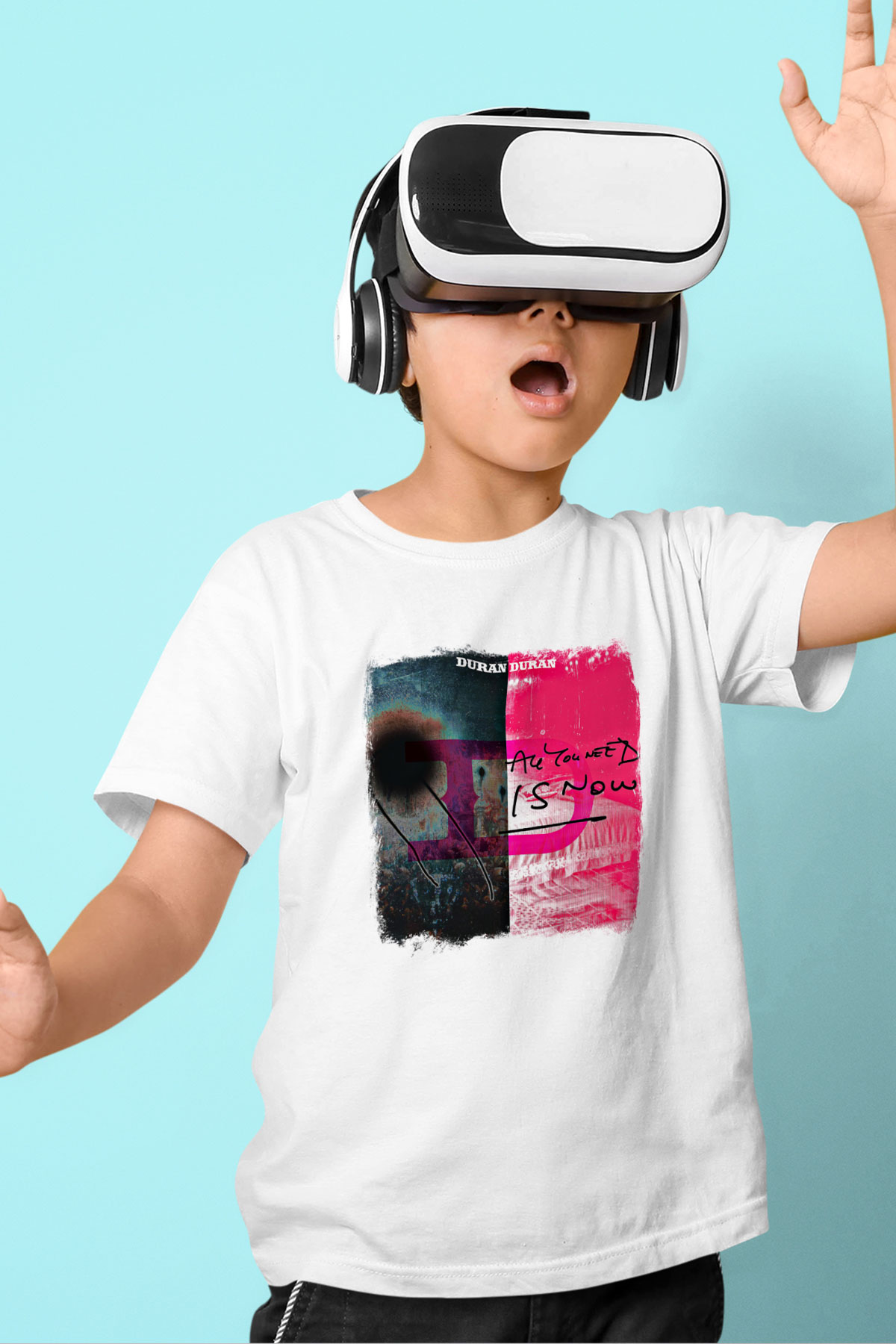 Duran Duran Baskılı Unisex Beyaz Çocuk Tişört