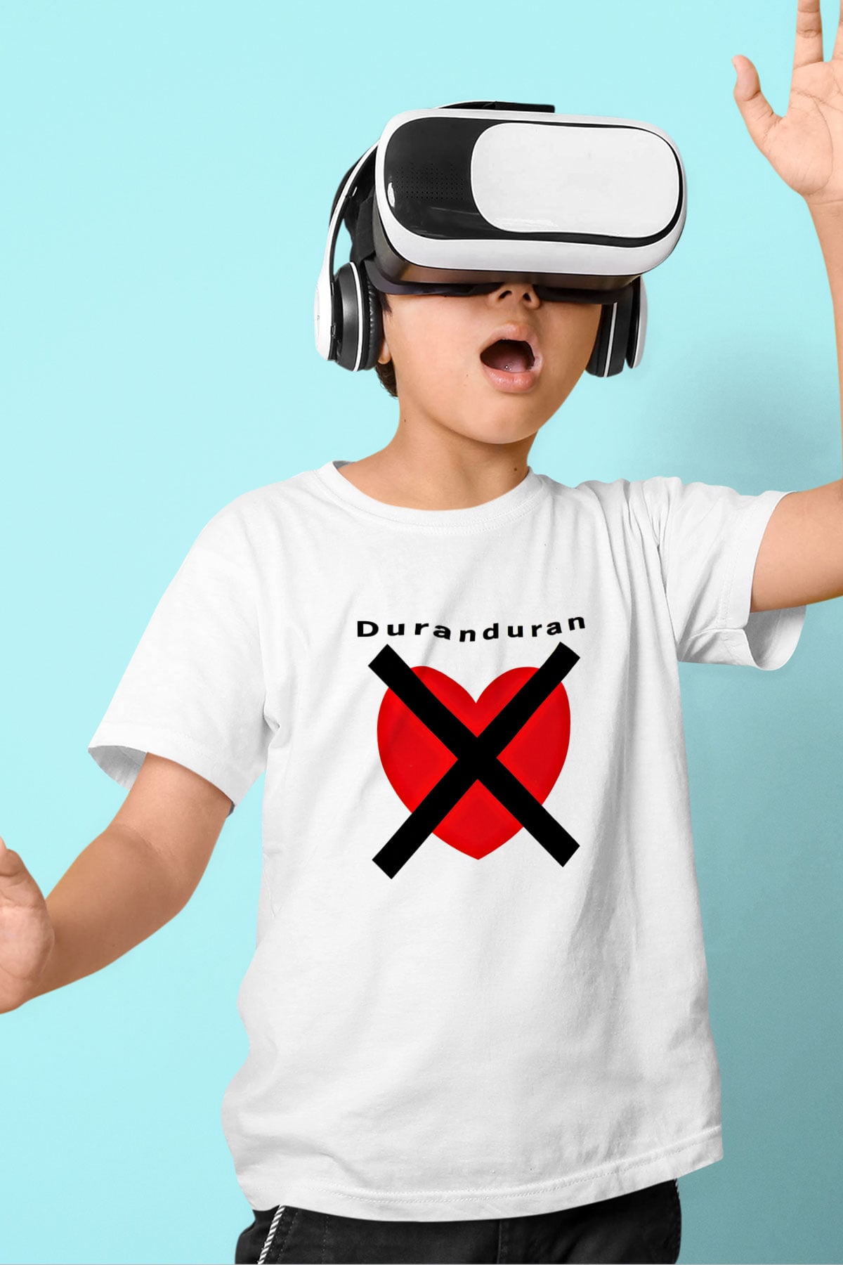 Duran Duran Baskılı Unisex Beyaz Çocuk Tişört