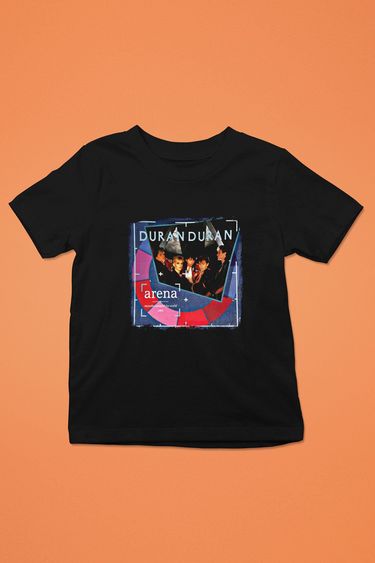 Duran Duran Baskılı Unisex Siyah Çocuk Tişört