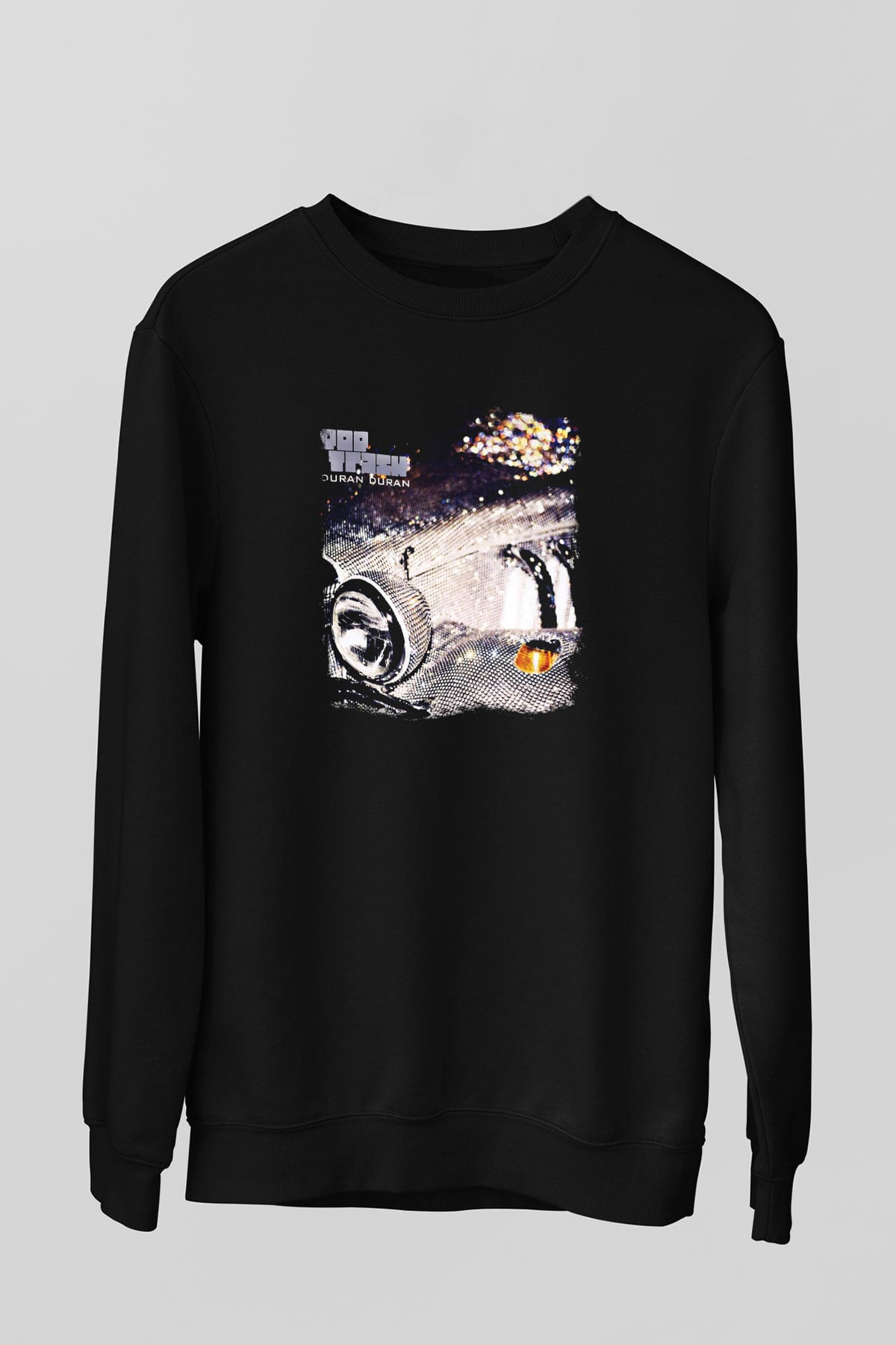 Duran Duran Baskılı Unisex Siyah Sweatshirt