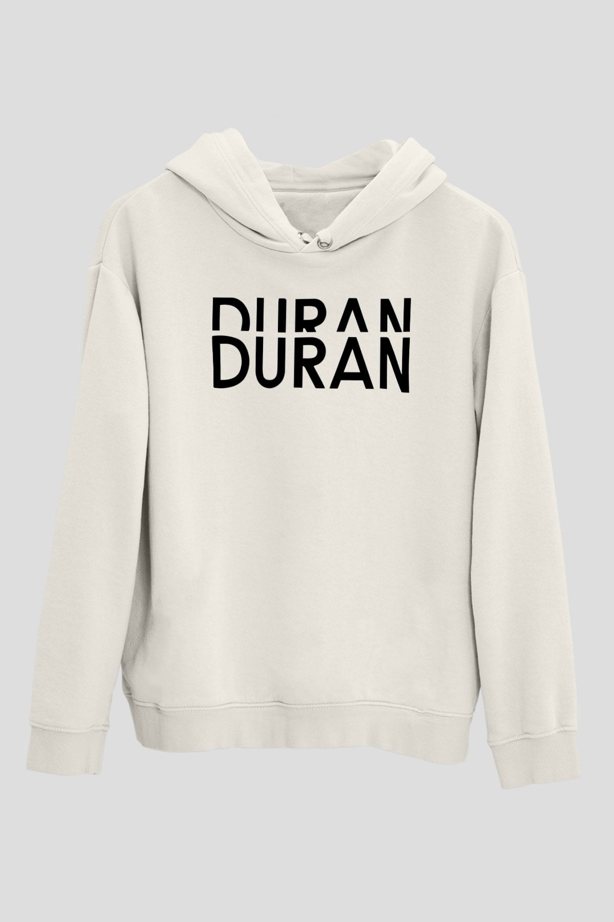 Duran Duran Beyaz Unisex Kapşonlu Sweatshirt