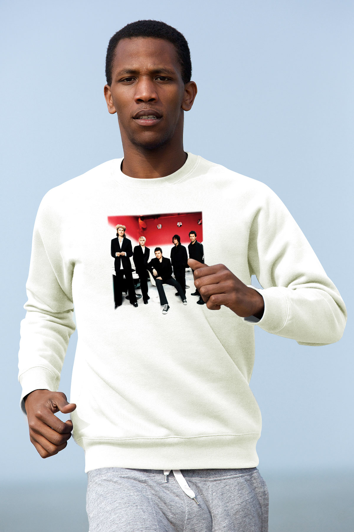 Duran Duran Beyaz Unisex Sweatshirt