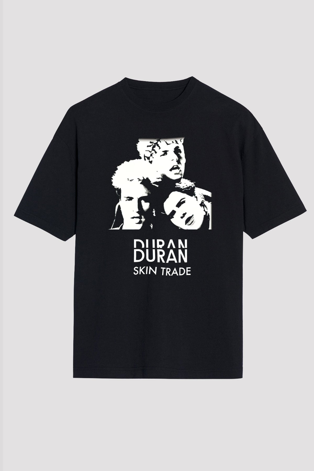 Duran Duran Siyah Unisex Oversize Tişört T-Shirt