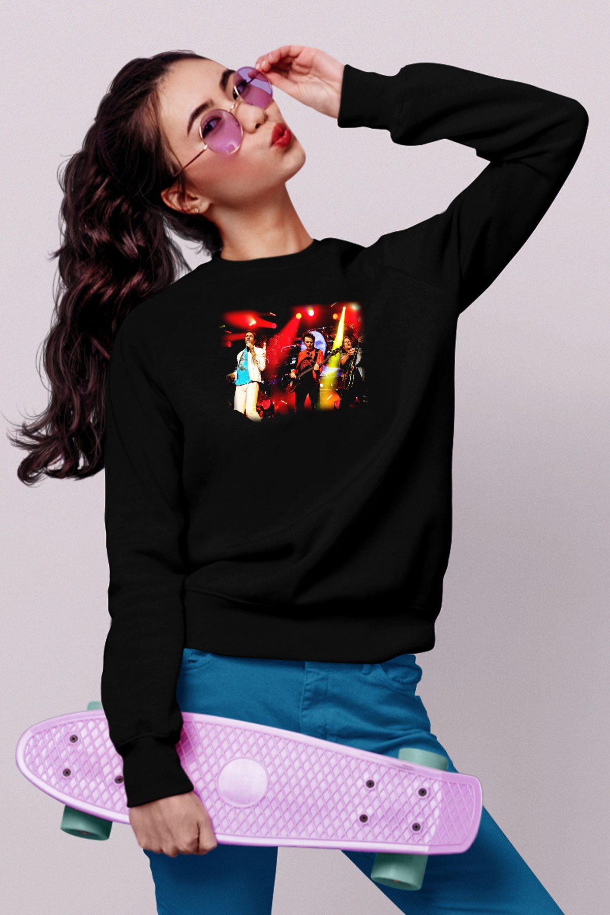 Duran Duran Siyah Unisex Sweatshirt