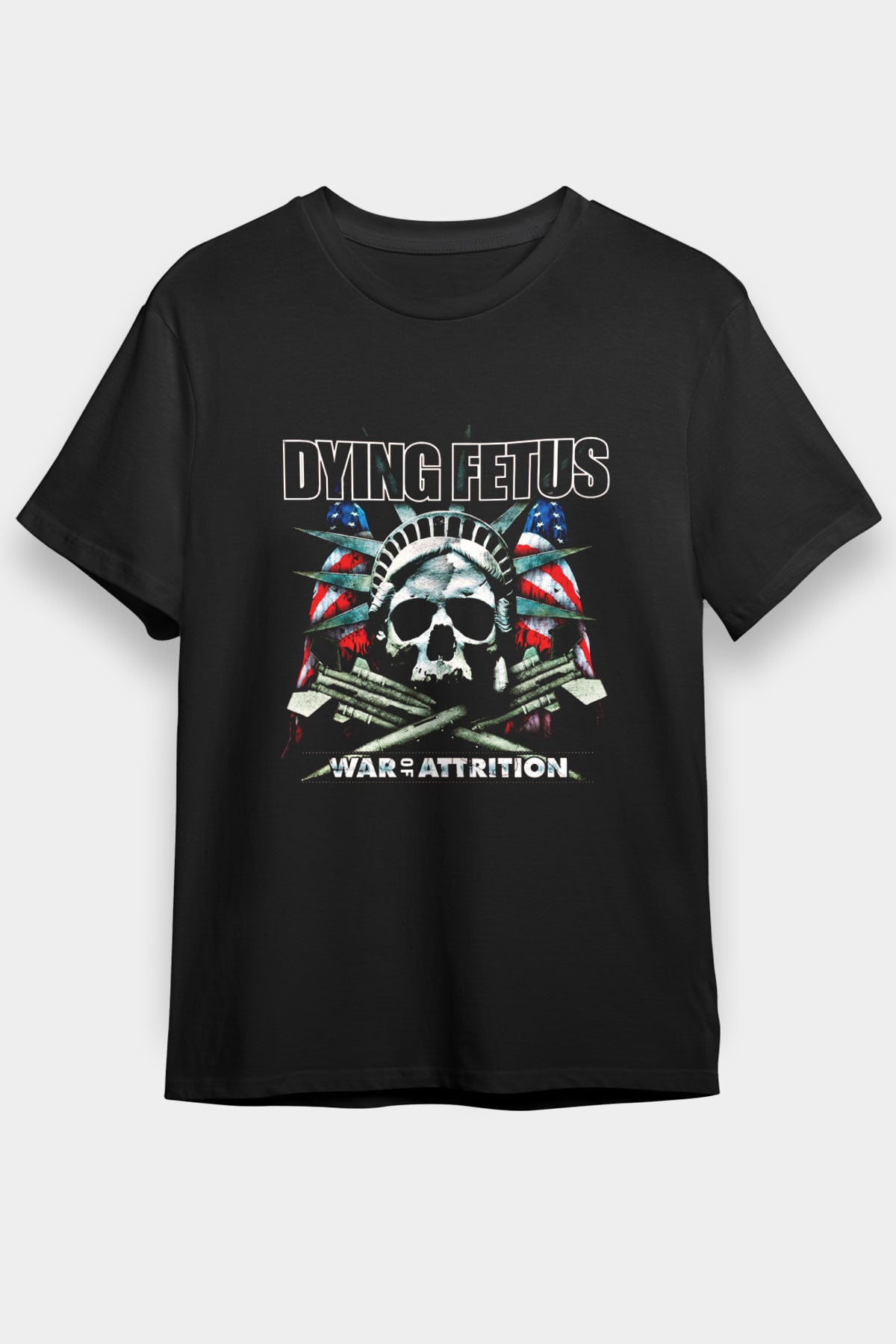 Dying Fetus Baskılı Unisex Siyah Tişört