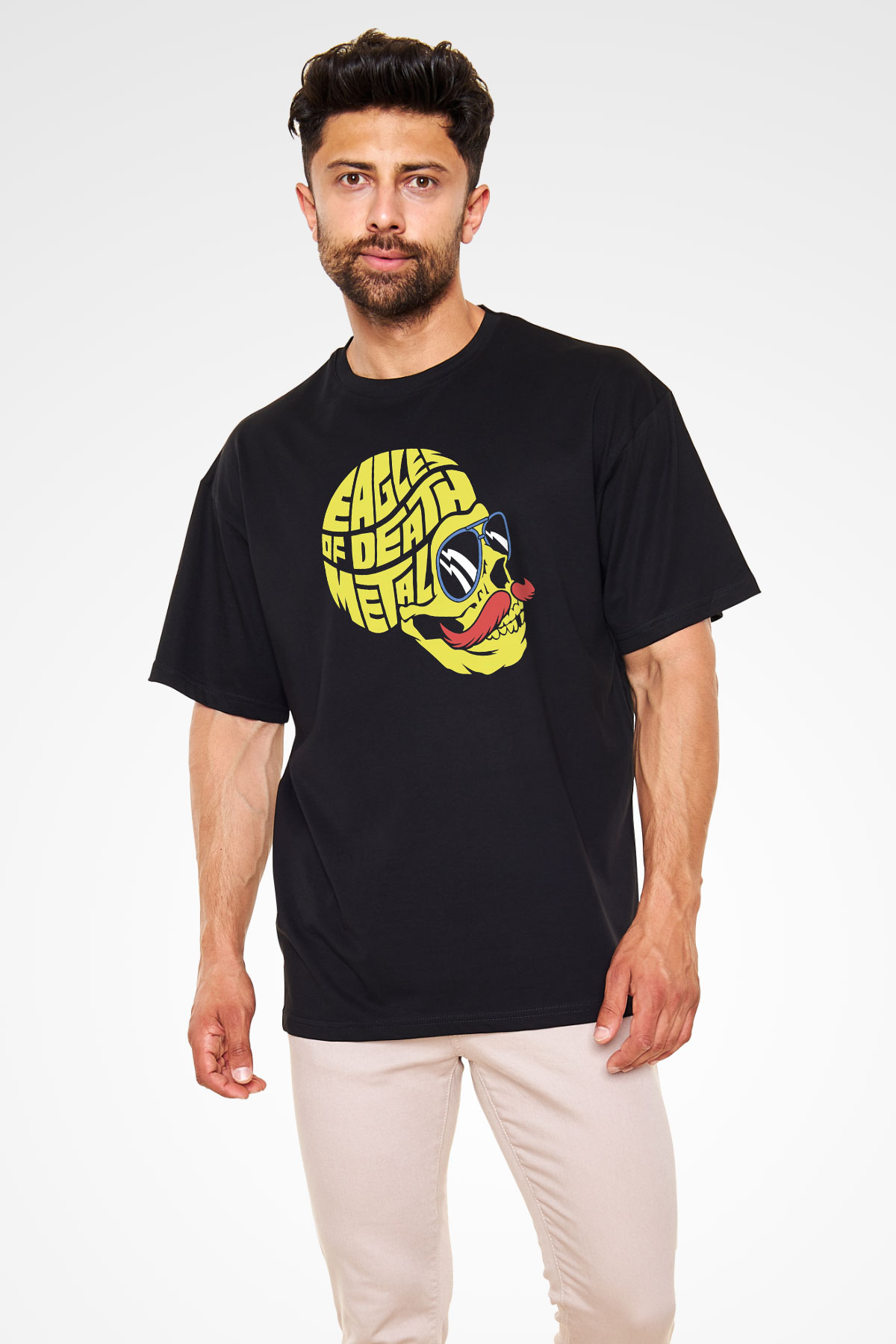 Eagles of Death Metal Siyah Unisex Oversize Tişört T-Shirt