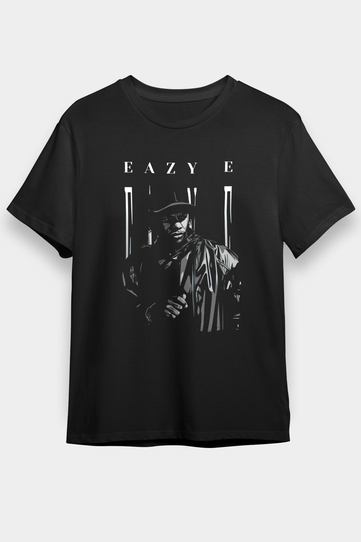 Eazy-E Siyah Unisex Tişört T-Shirt - TişörtFabrikası