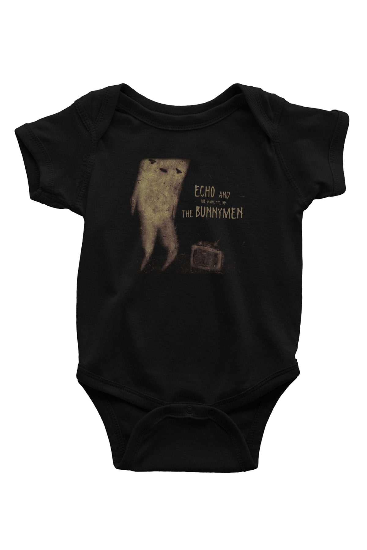 Echo and the Bunnymen Siyah Bebek Body - Zıbın