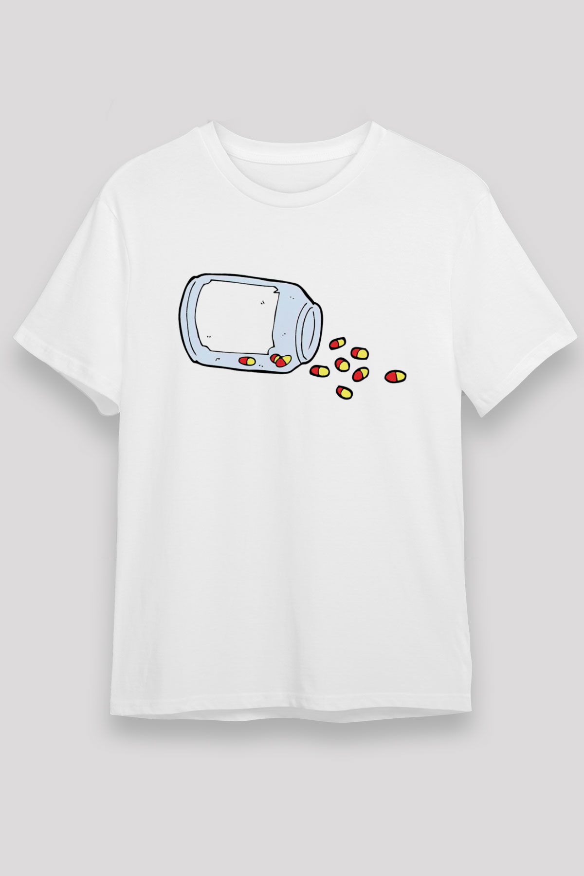 Eczacı Beyaz Unisex Tişört T-Shirt - TişörtFabrikası