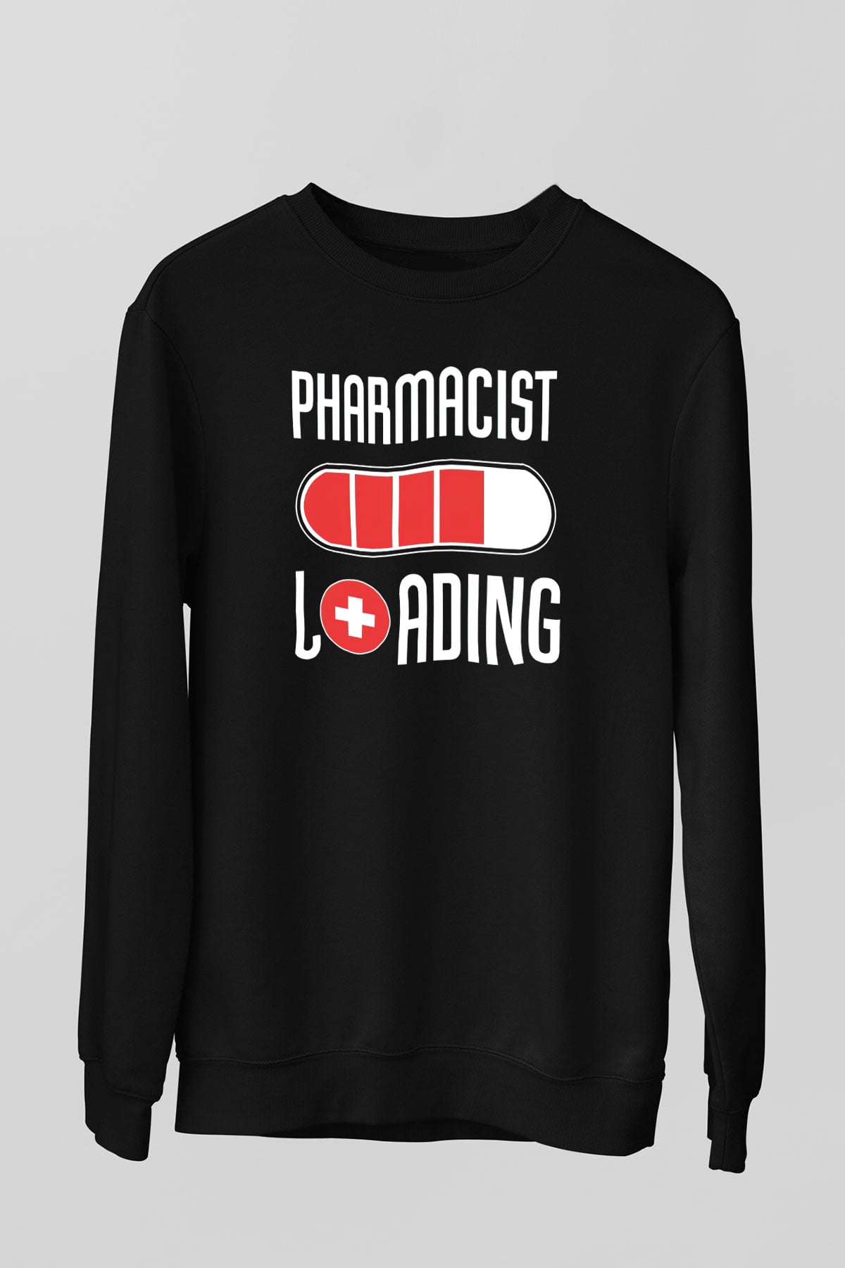 Eczacı Siyah Unisex Sweatshirt