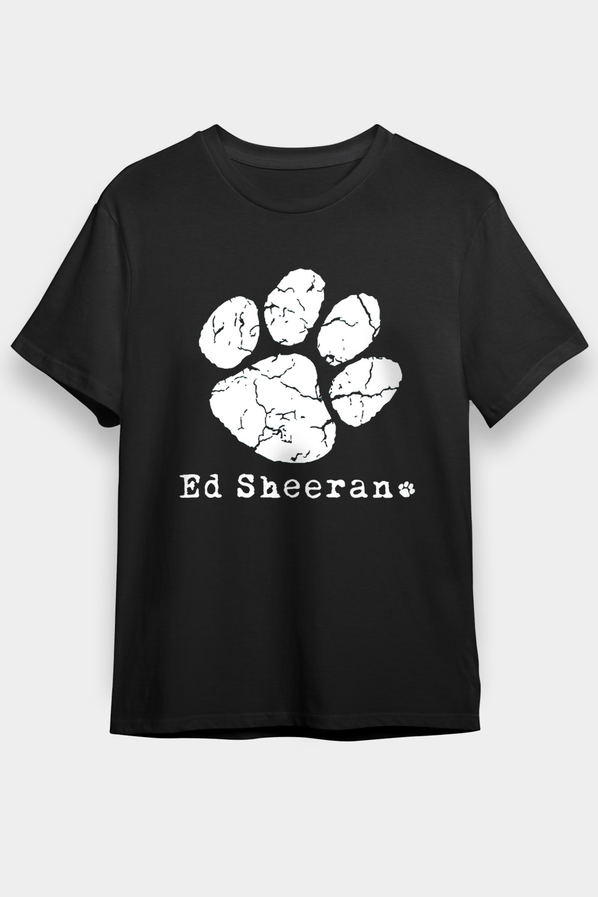 Ed Sheeran Siyah Unisex Tişört T-Shirt - TişörtFabrikası