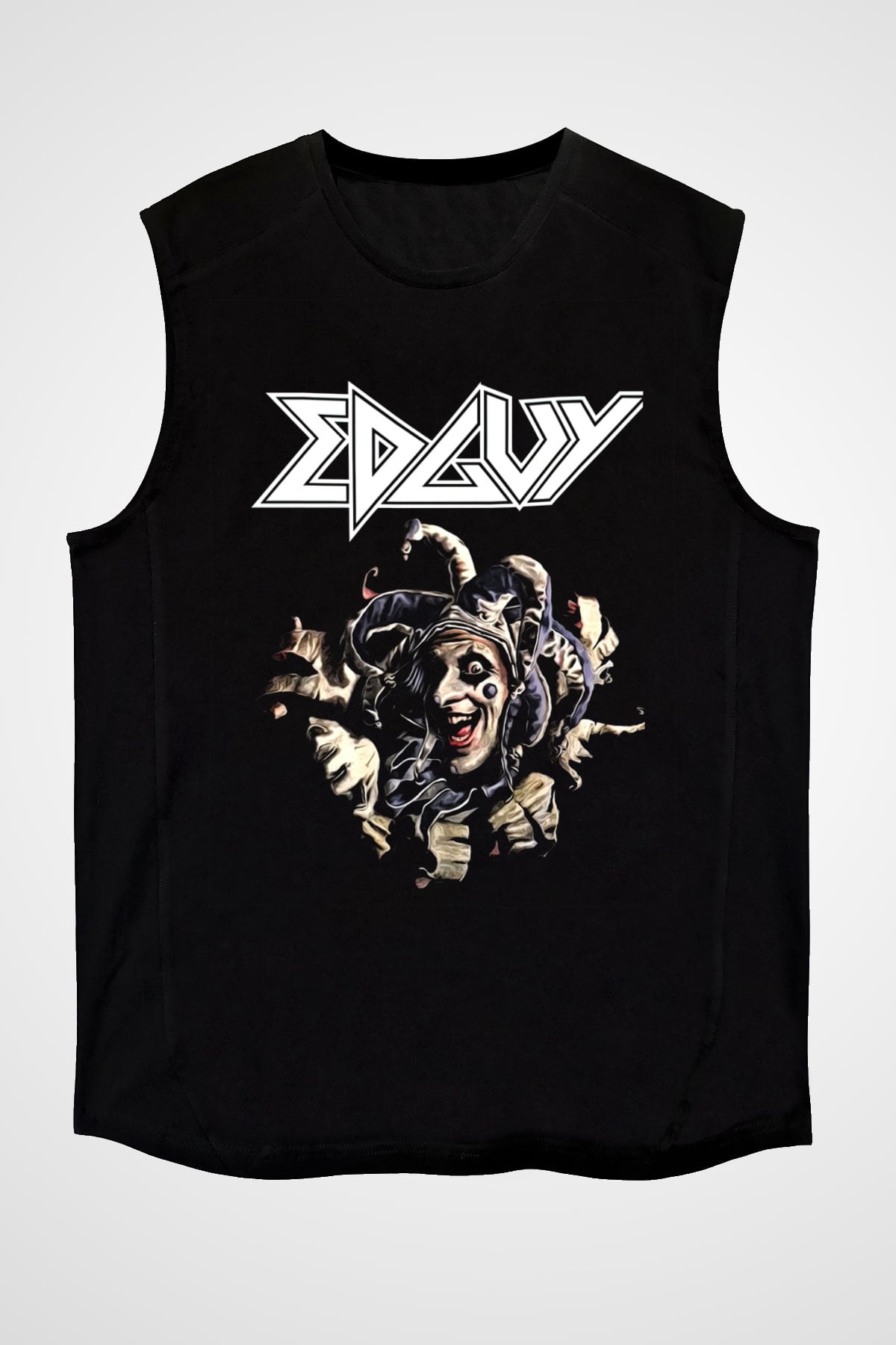 Edguy Siyah Unisex Kolsuz Tişört