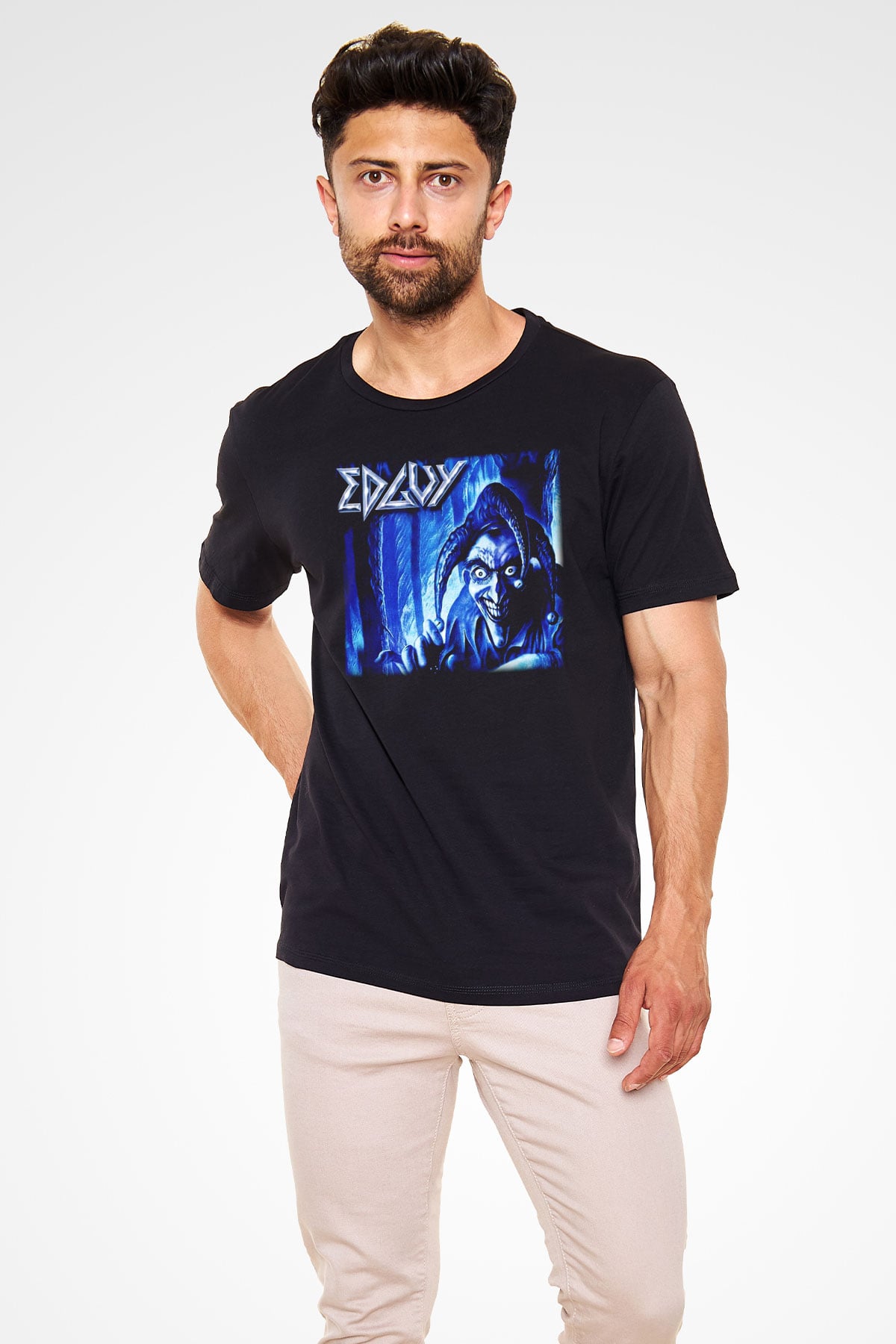 Edguy Siyah Unisex Tişört T-Shirt - TişörtFabrikası