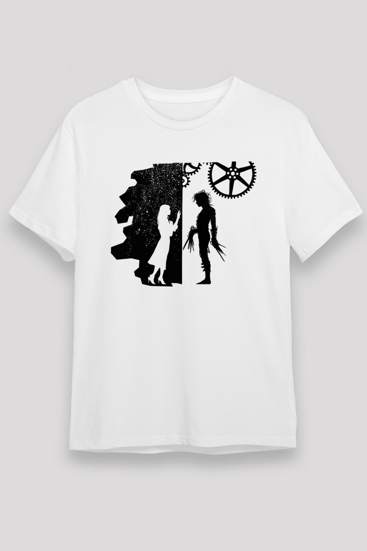 Edward Scissorhands Beyaz Unisex Tişört