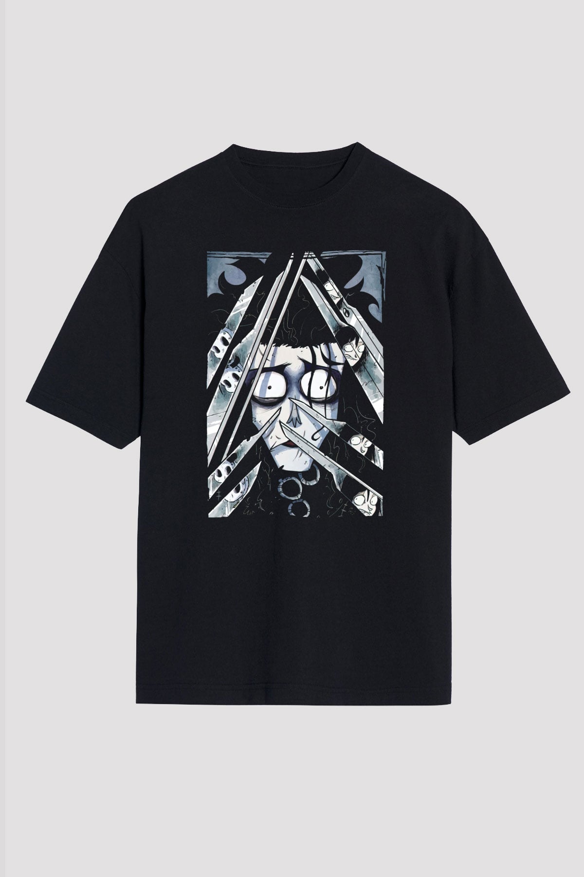 Edward Scissorhands Siyah Unisex Tişört