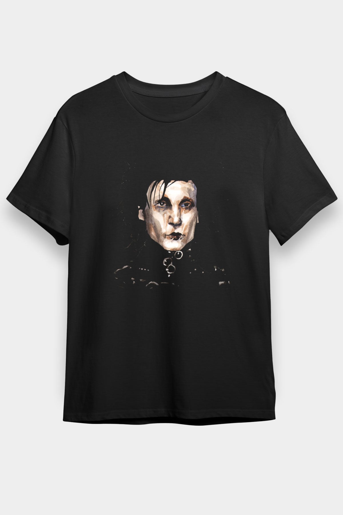 Edward Scissorhands Siyah Unisex Tişört
