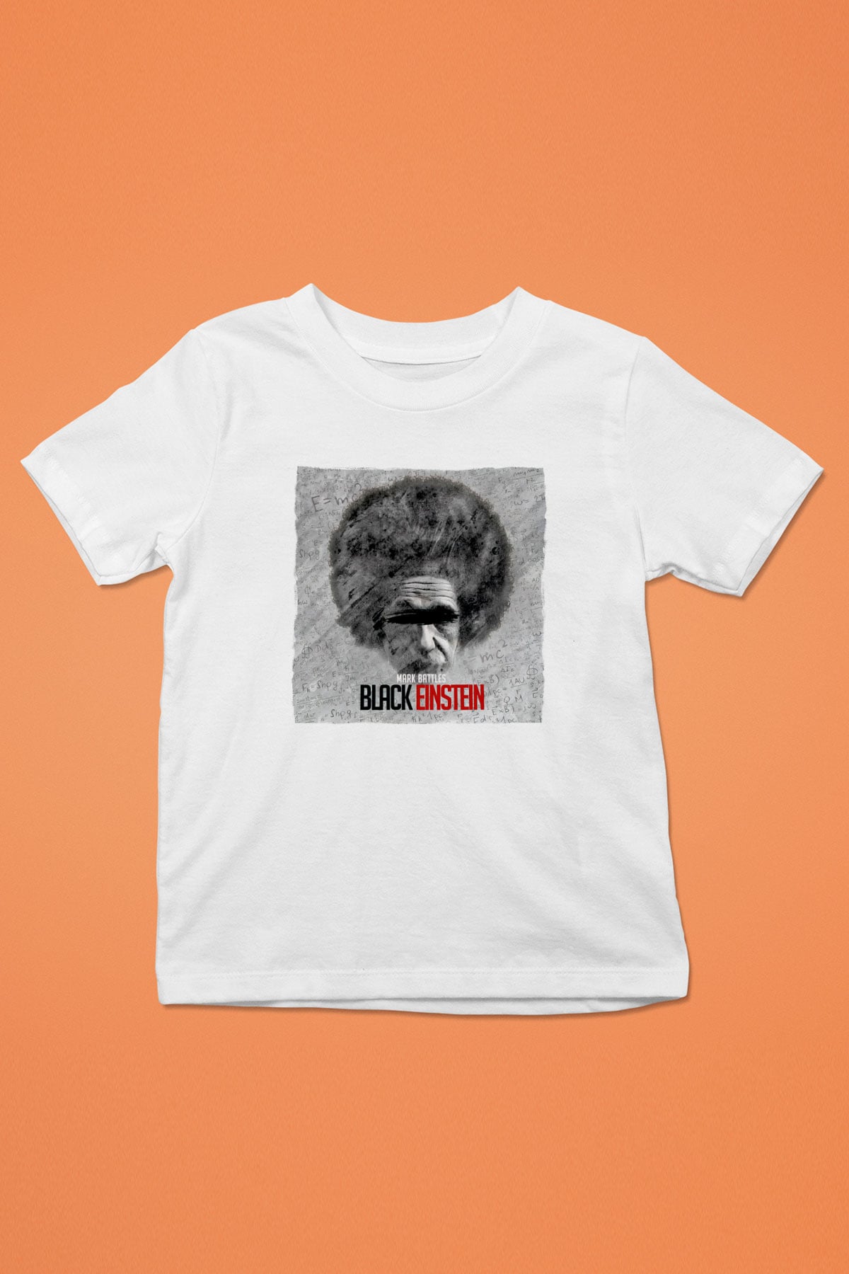 Einstein Beyaz Unisex Çocuk Tişört