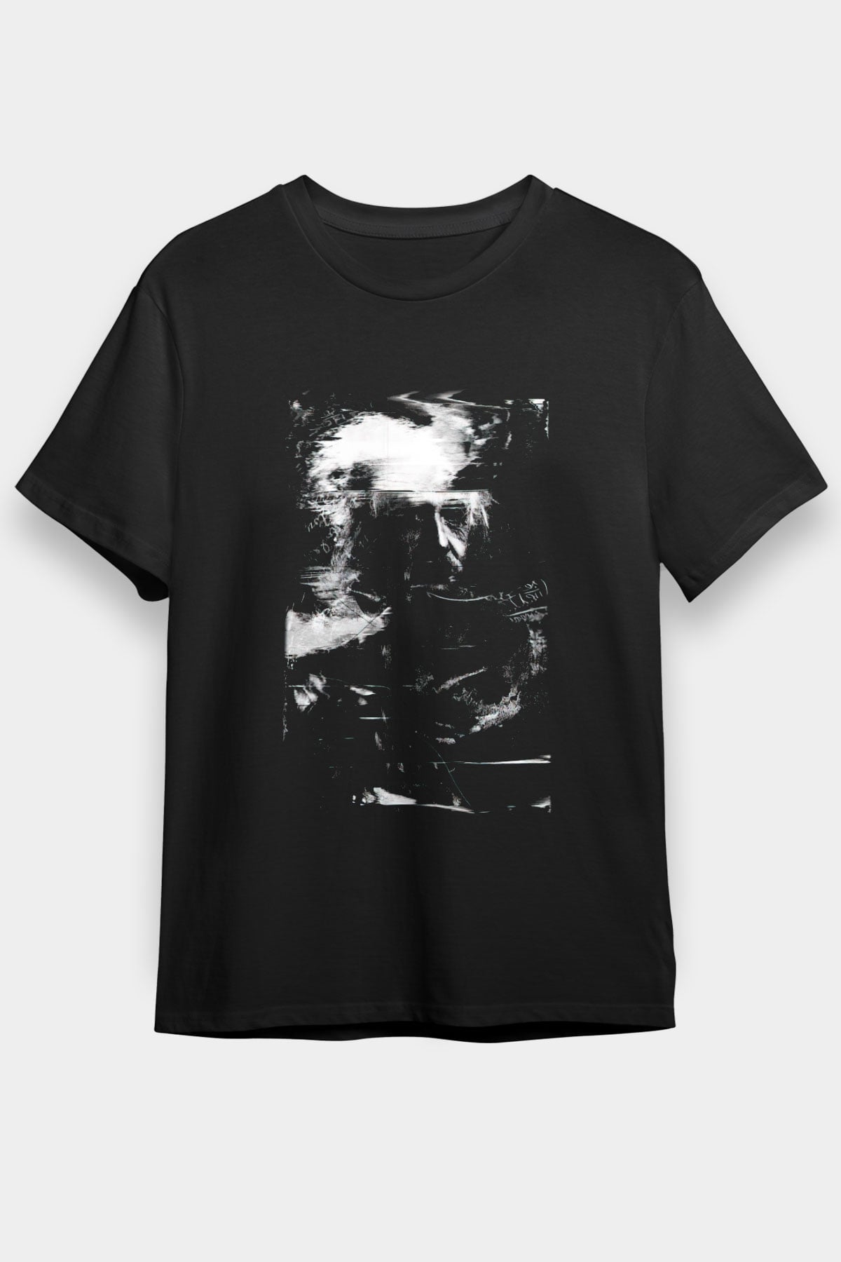 Einstein Siyah Unisex Tişört T-Shirt - TişörtFabrikası