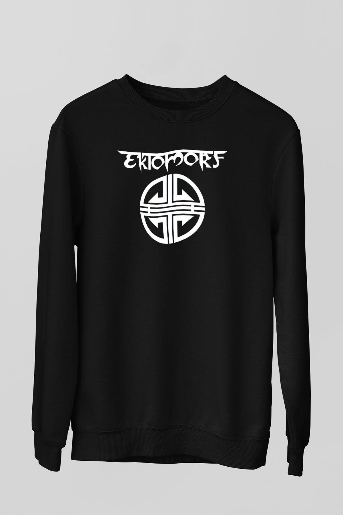 Ektomorf Siyah Unisex Sweatshirt