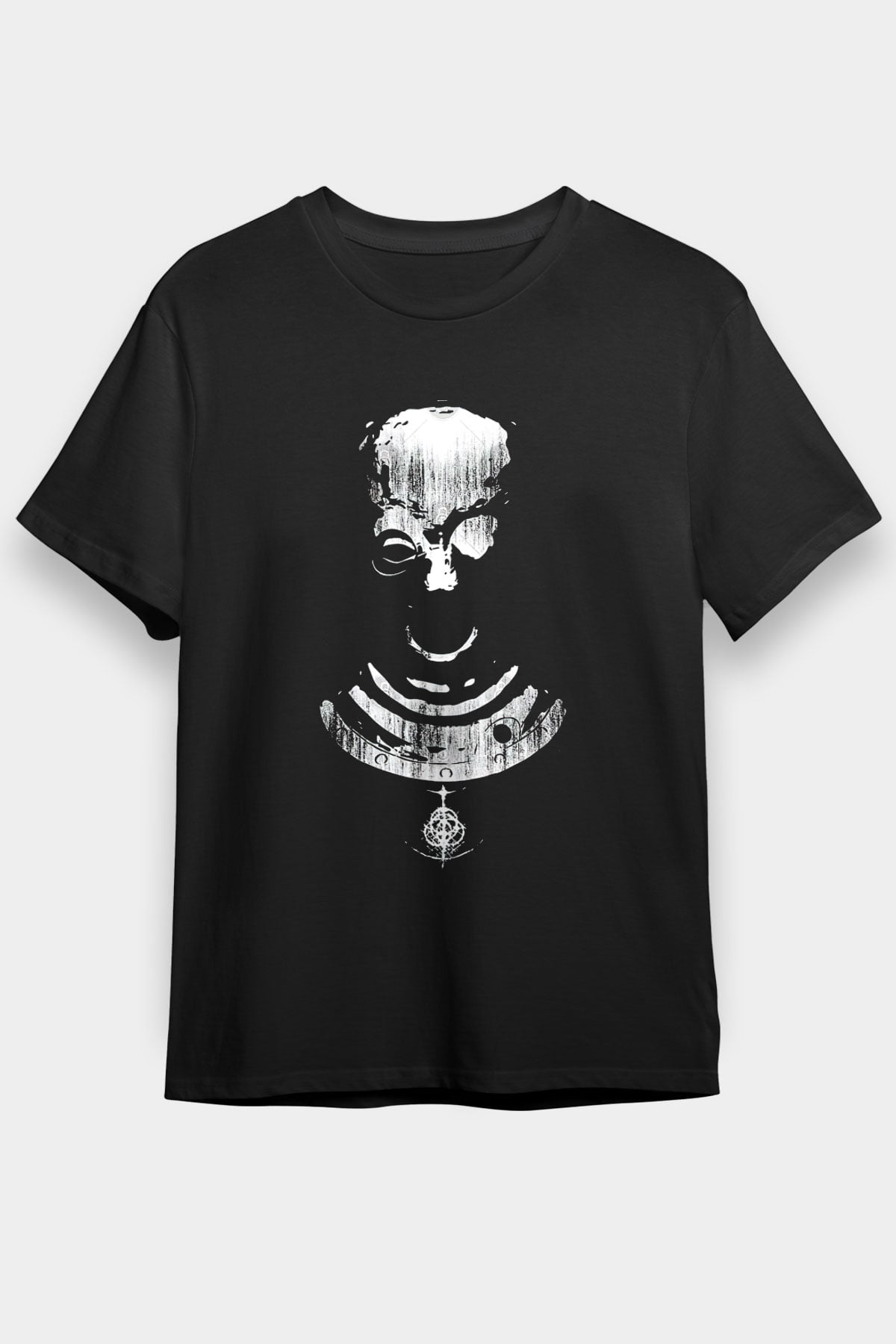 Elden Ring Baskılı Unisex Siyah Tişört - Tshirt