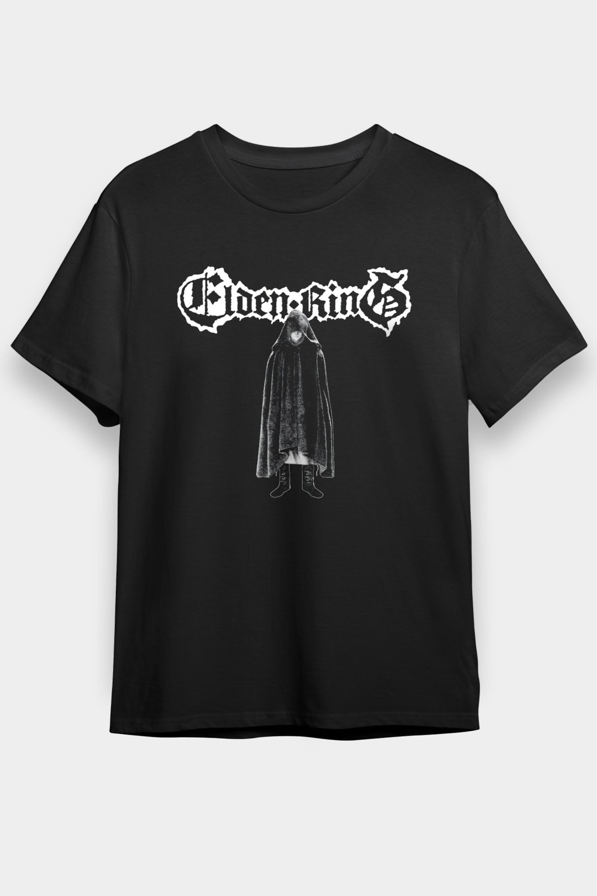 Elden Ring Baskılı Unisex Siyah Tişört - Tshirt