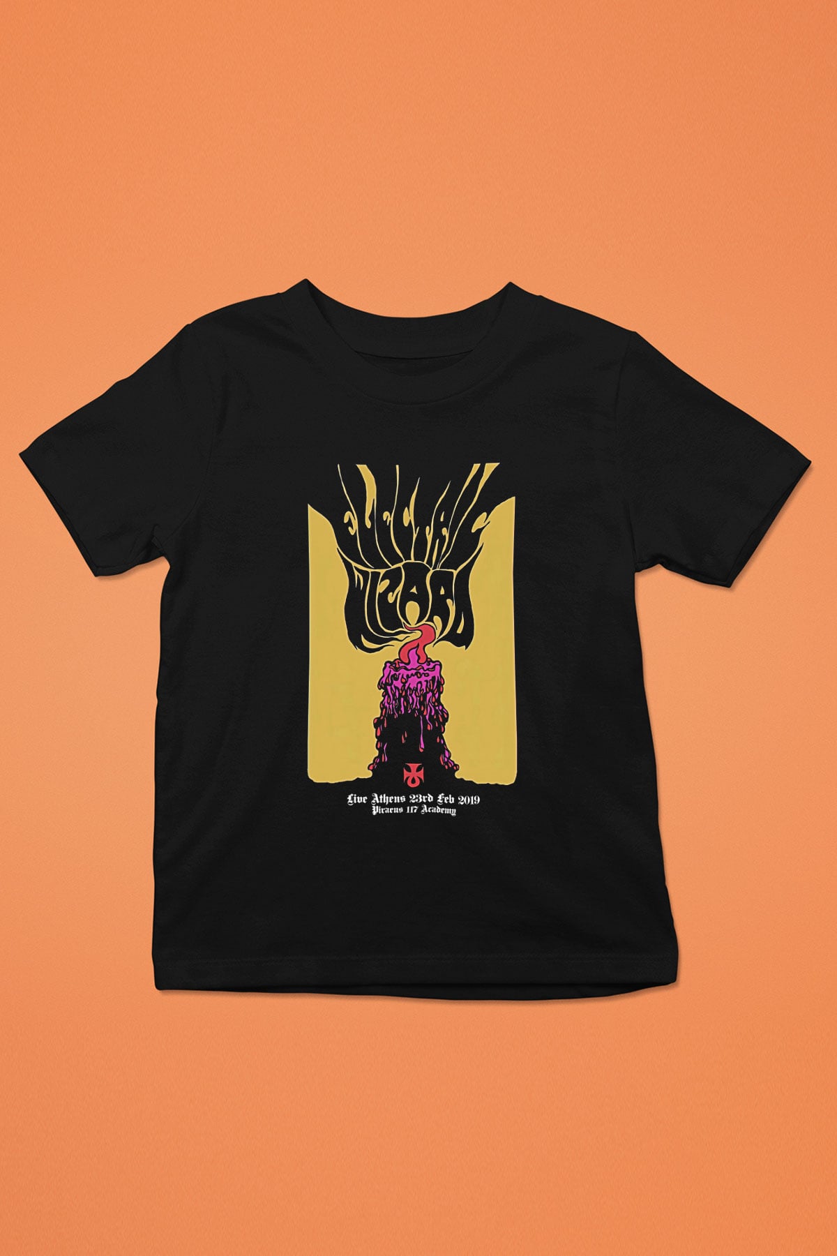 Electric Wizard Baskılı Unisex Siyah Çocuk Tişört - Tshirt