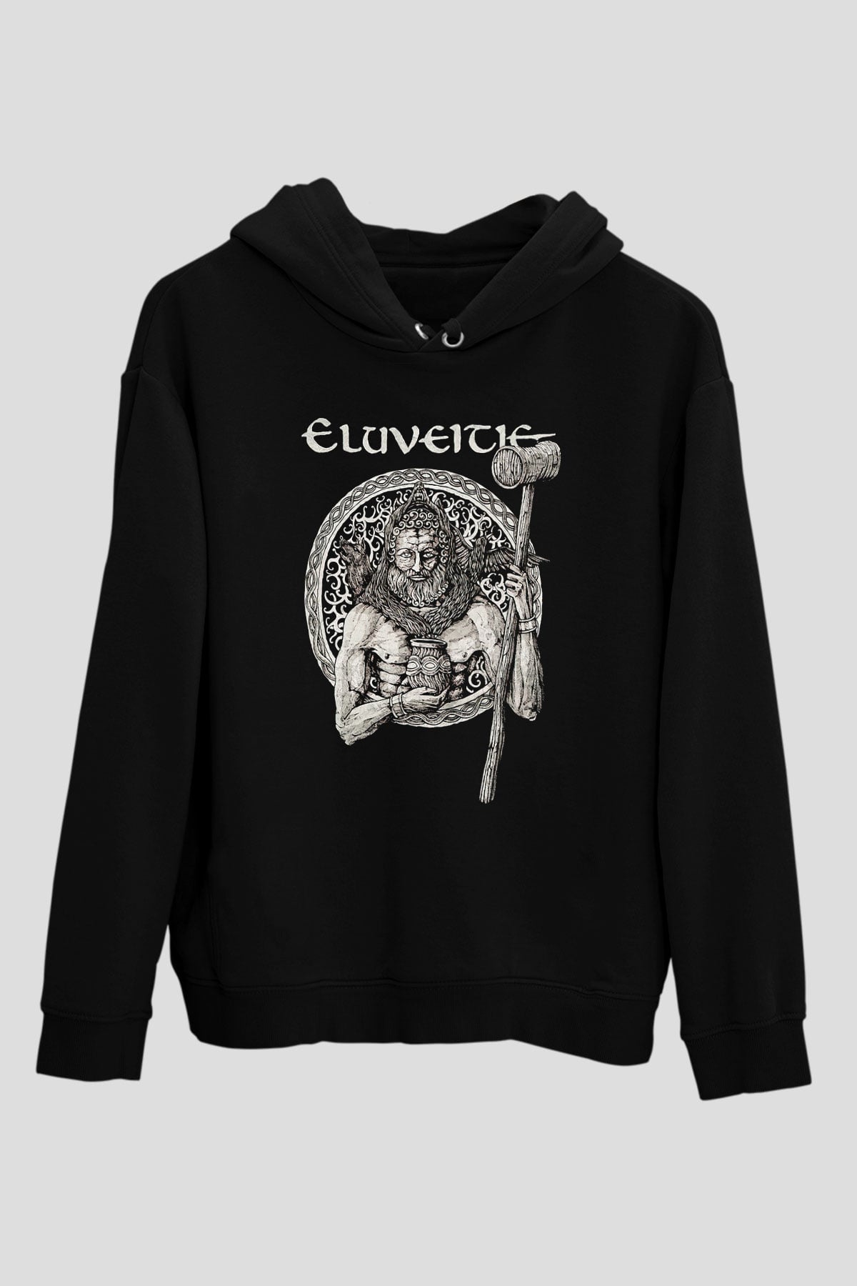 Eluveitie Siyah Unisex Hoodie