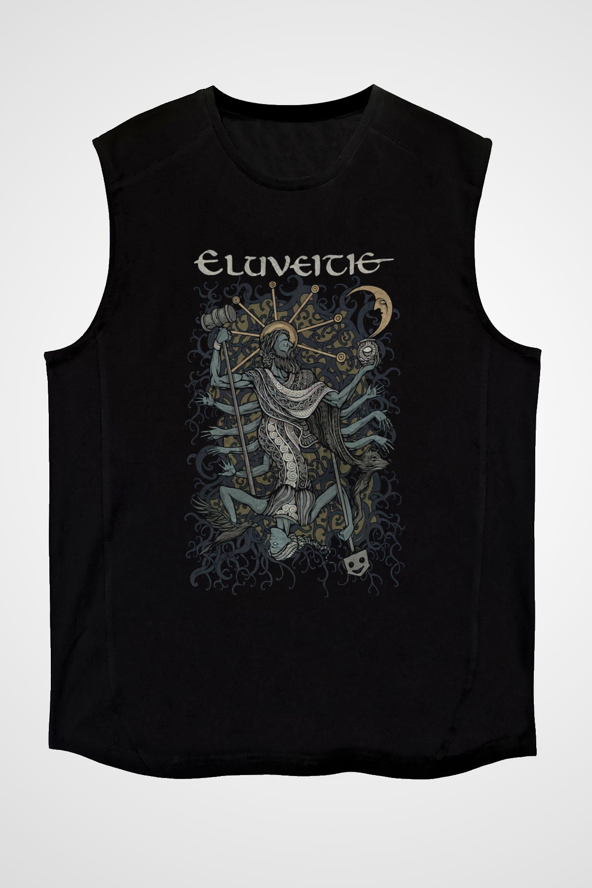 Eluveitie Siyah Unisex Kolsuz Tişört