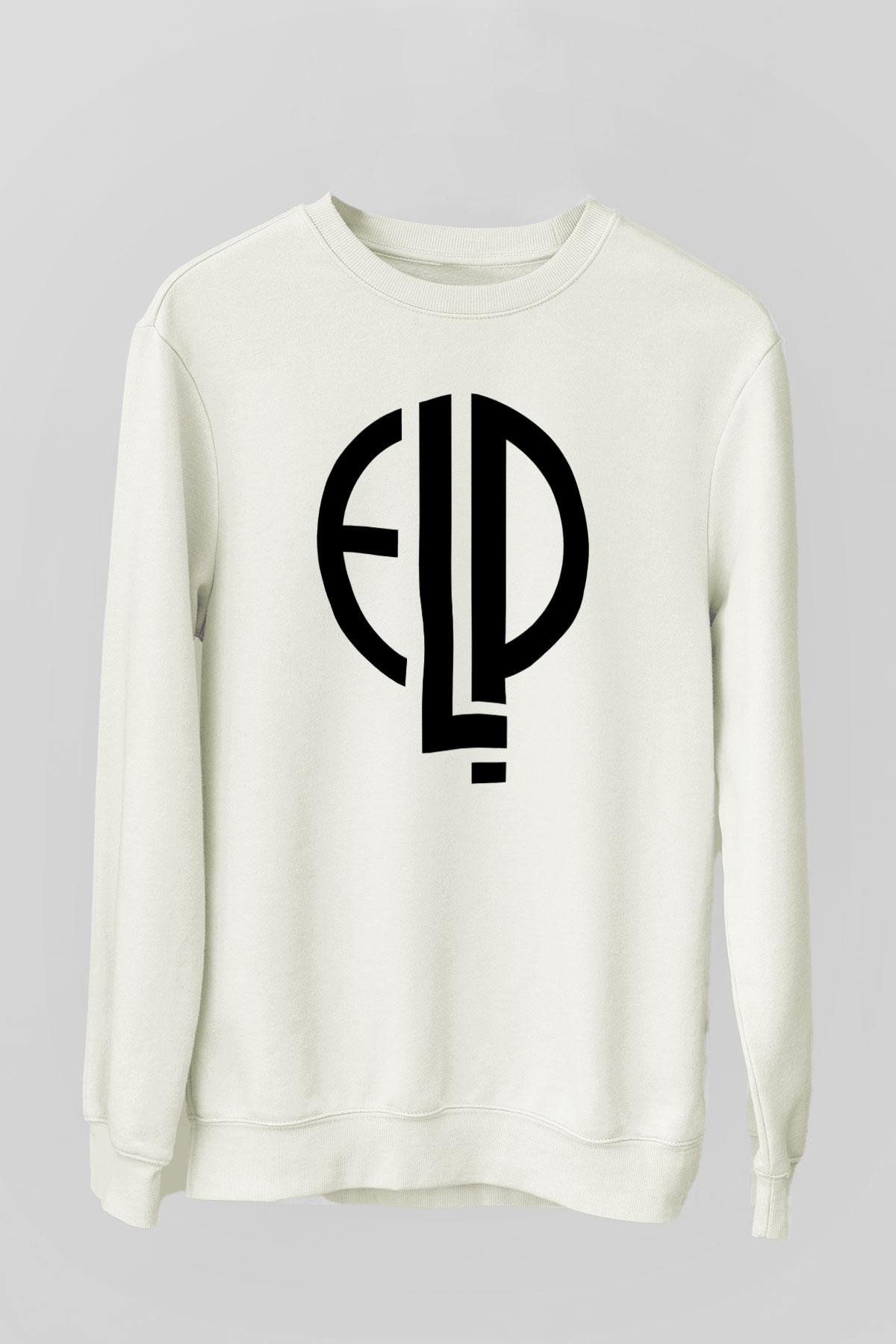 Emerson, Lake and Palmer Beyaz Unisex Sweatshirt