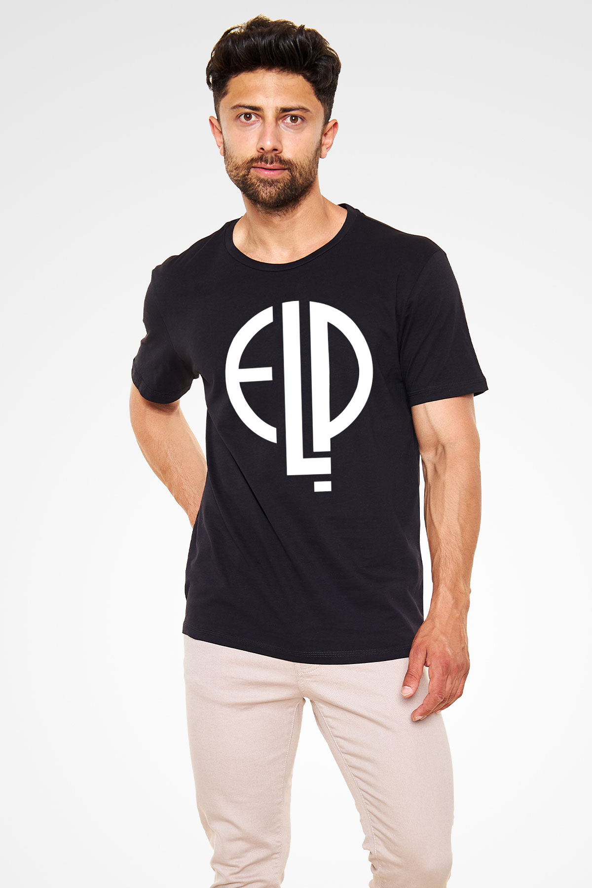 Emerson, Lake and Palmer Siyah Unisex Tişört T-Shirt - TişörtFabrikası