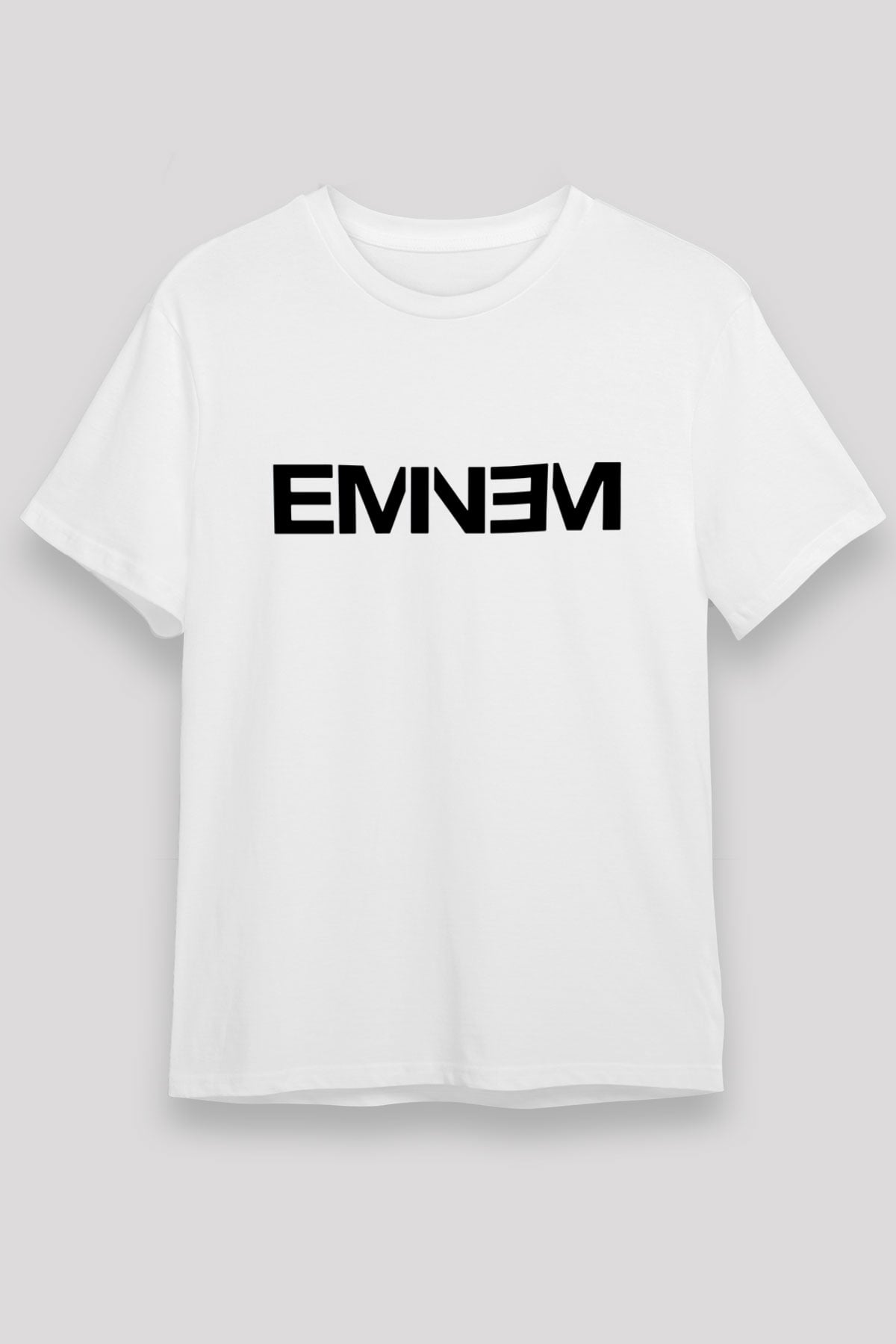 Eminem Beyaz Unisex Tişört T-Shirt - TişörtFabrikası