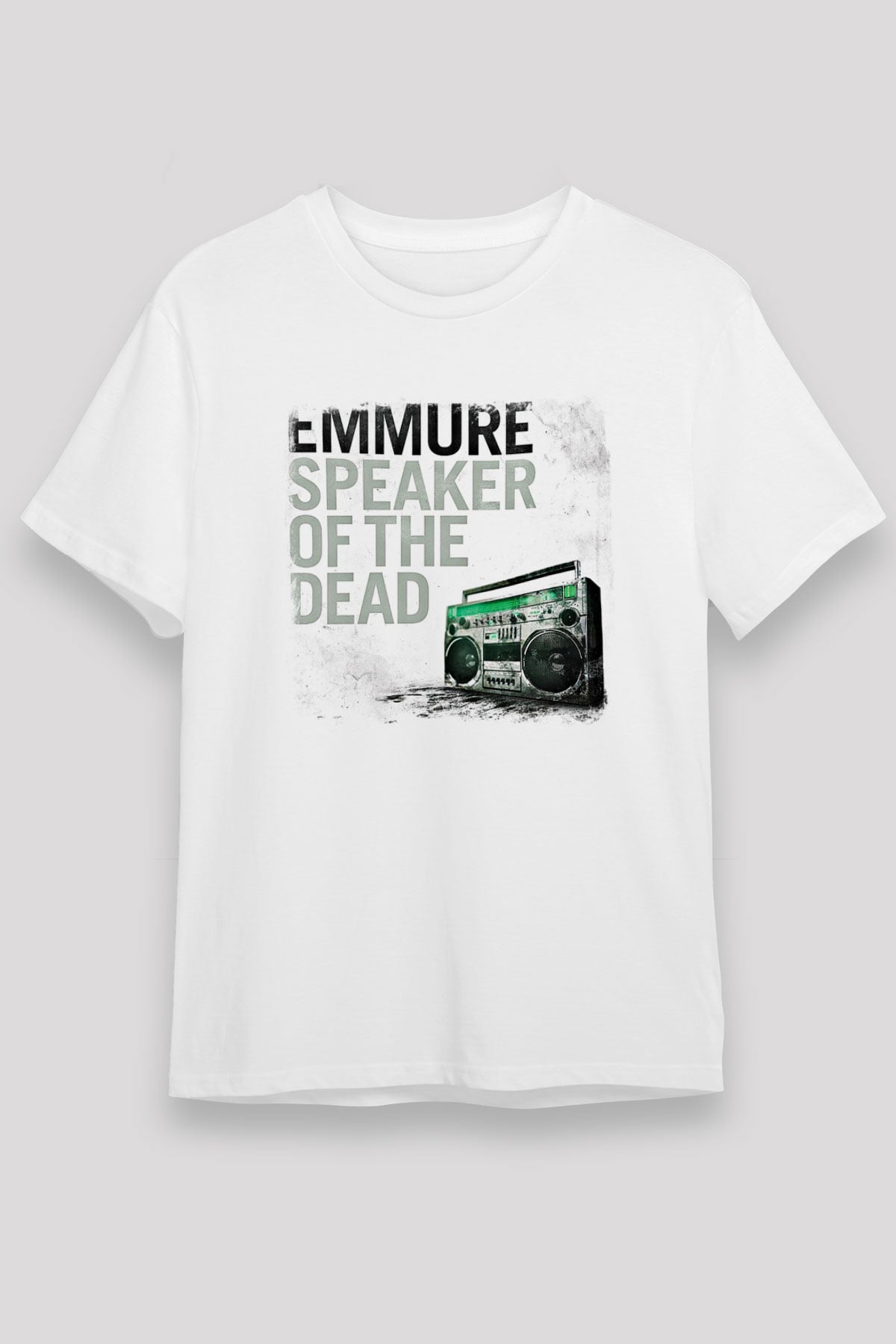 Emmure Baskılı Unisex Beyaz Tişört