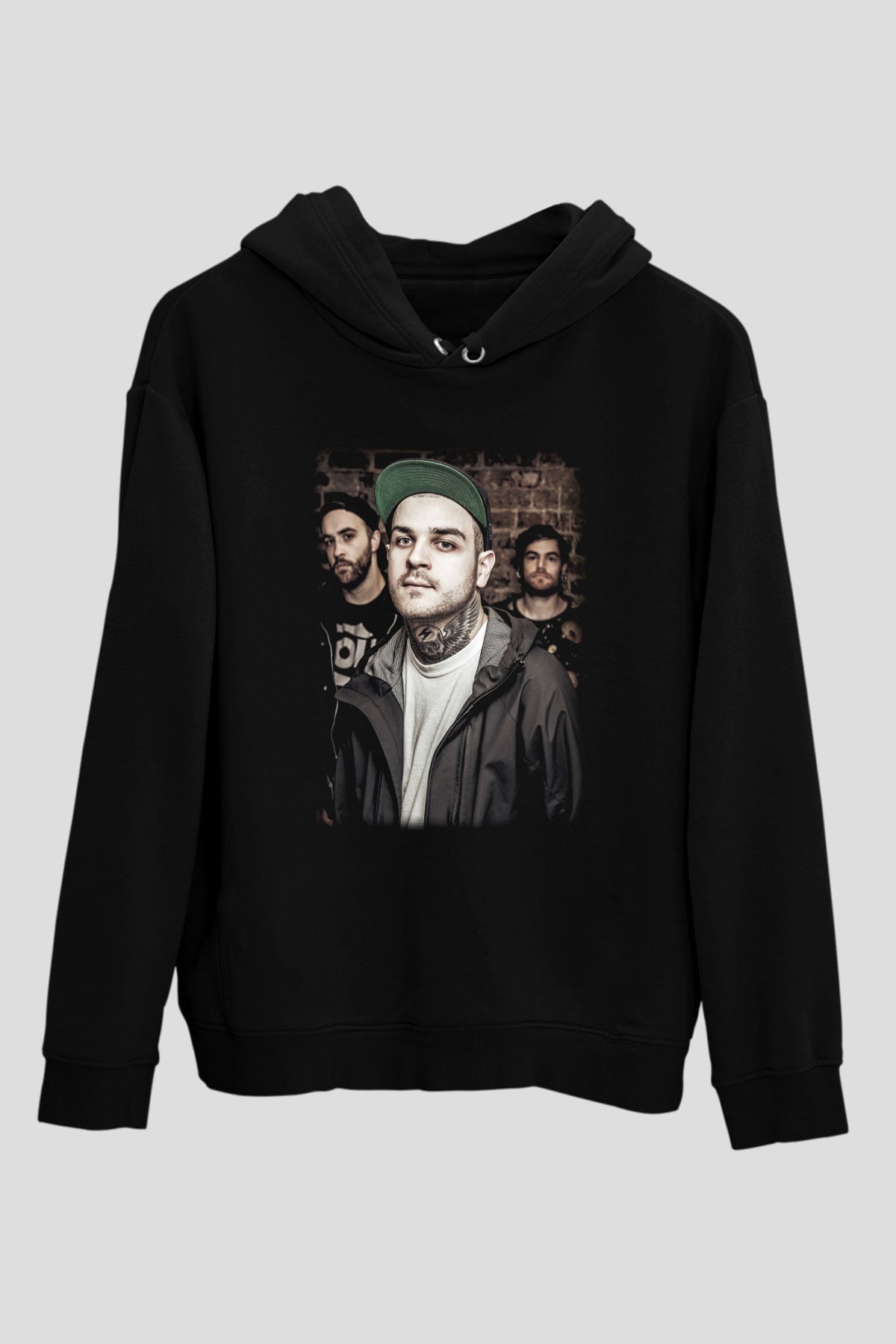 Emmure Siyah Unisex Hoodie