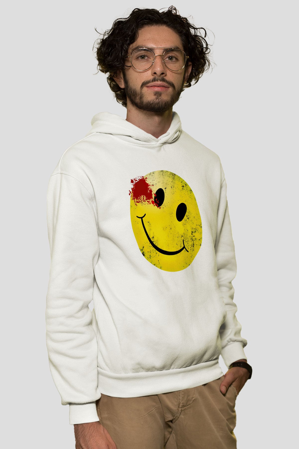 EmojiBeyaz  Unisex Hoodie