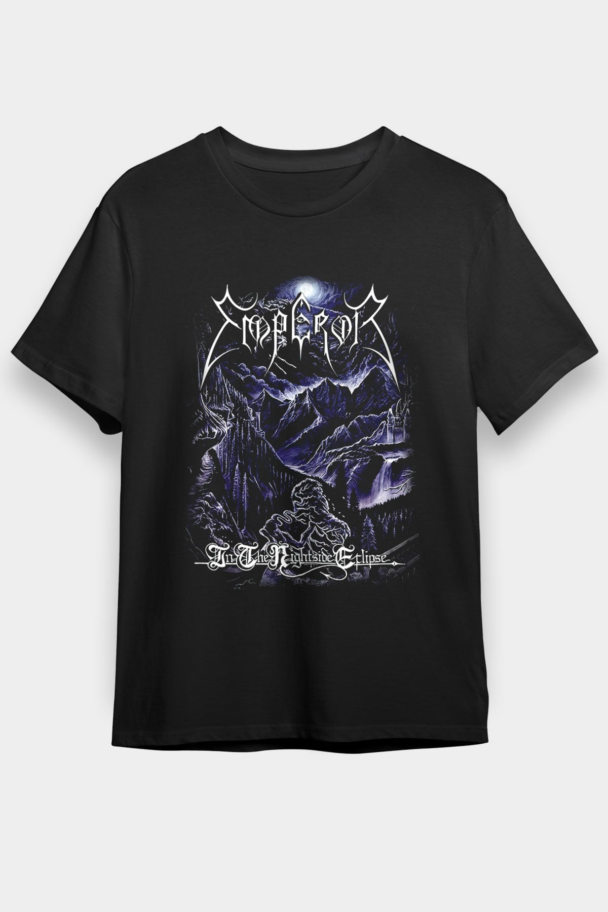 Emperor Siyah Unisex Tişört T-Shirt - TişörtFabrikası