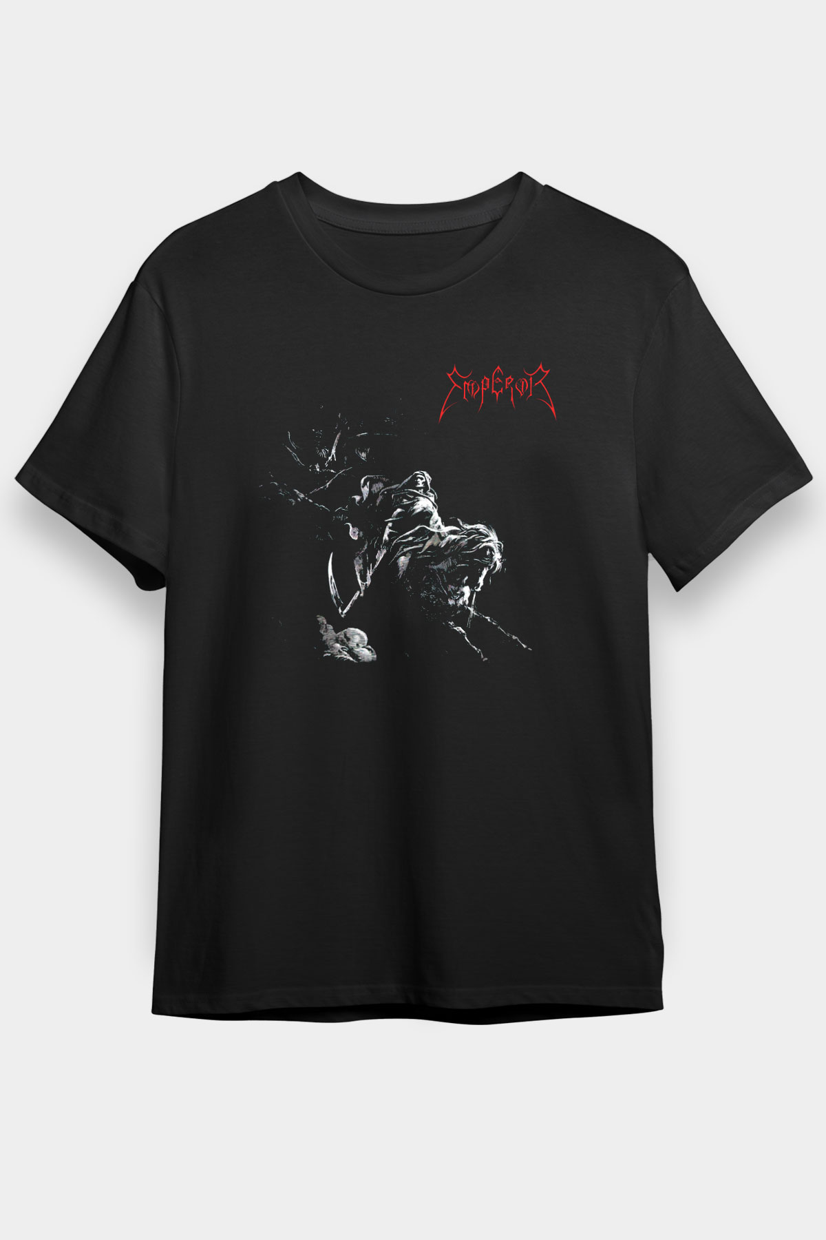 Emperor Siyah Unisex Tişört T-Shirt - TişörtFabrikası