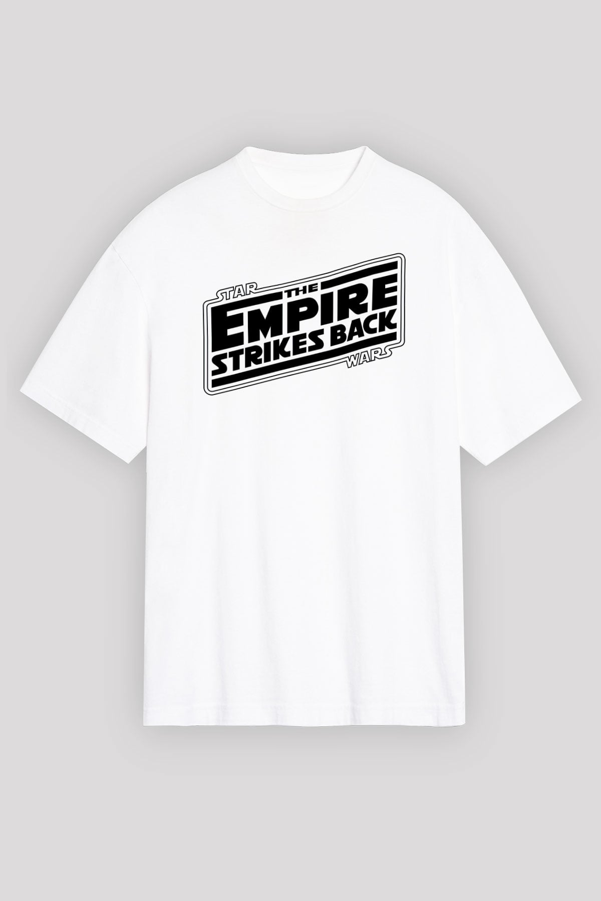 Empire Strikes Back Beyaz Unisex Tişört
