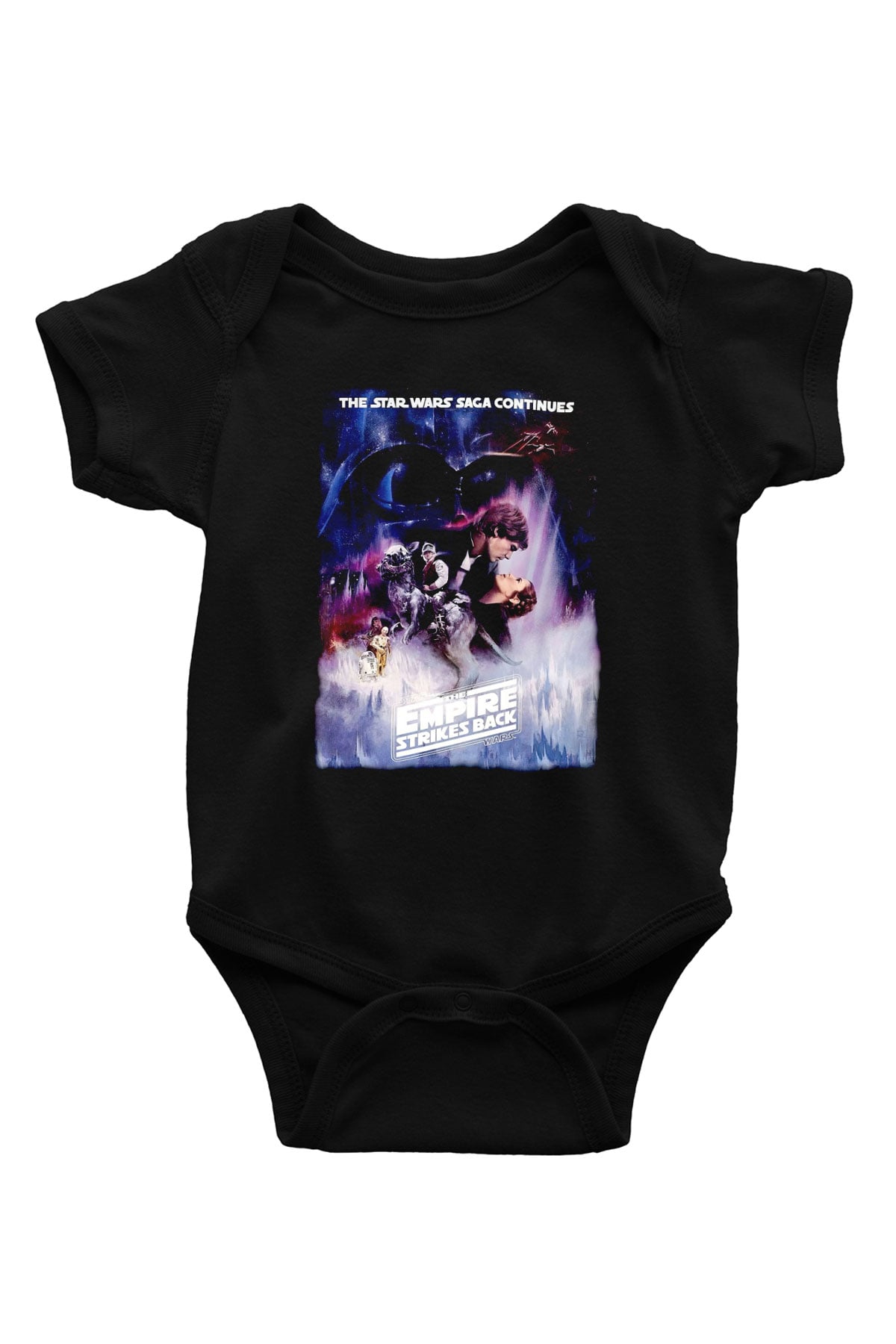 Empire Strikes Back Siyah Bebek Body - Zıbın