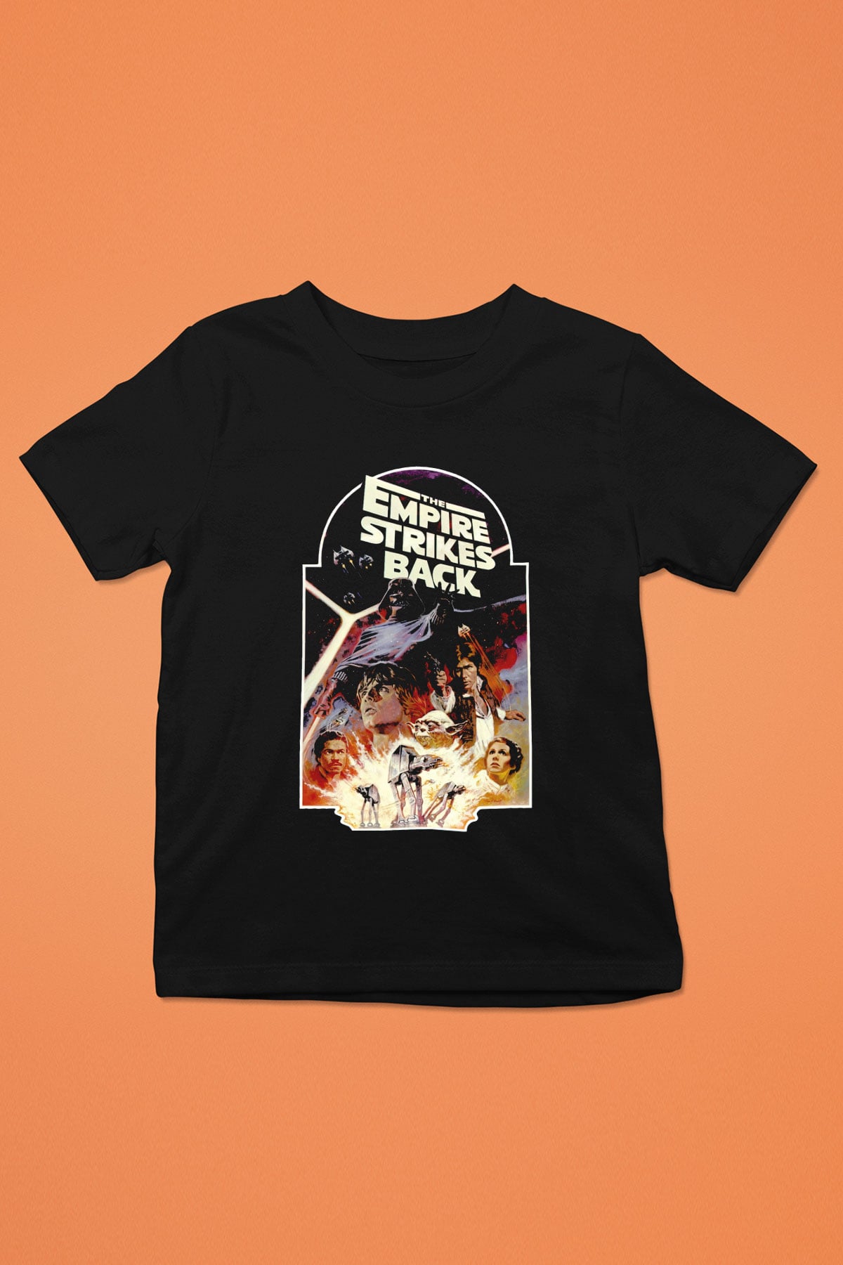 Empire Strikes Back Siyah Unisex  Çocuk Tişört