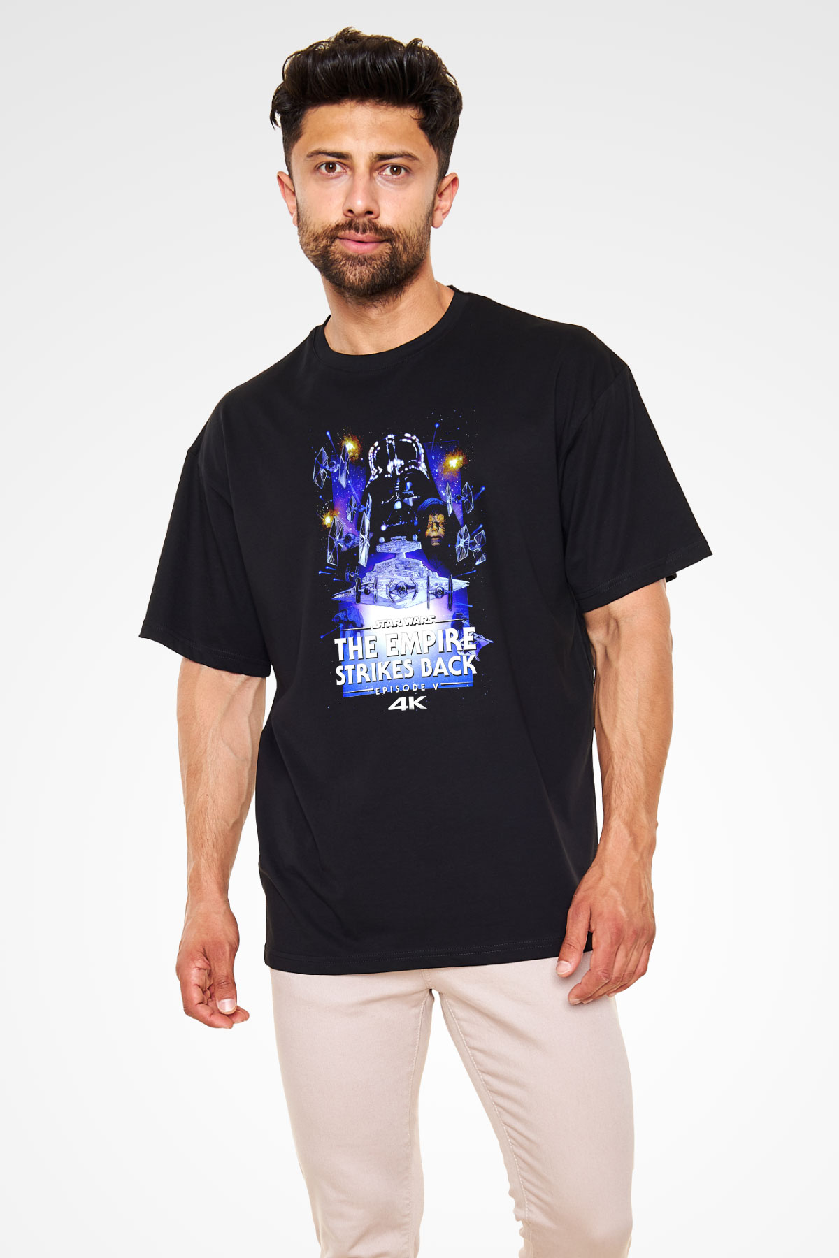 Empire Strikes Back Siyah Unisex Tişört