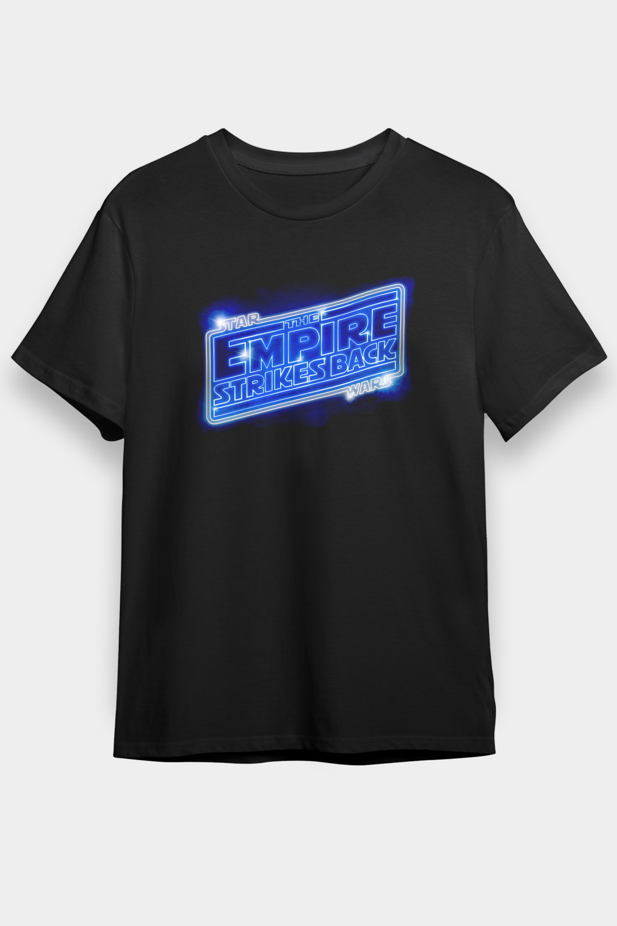 Empire Strikes Back Siyah Unisex Tişört