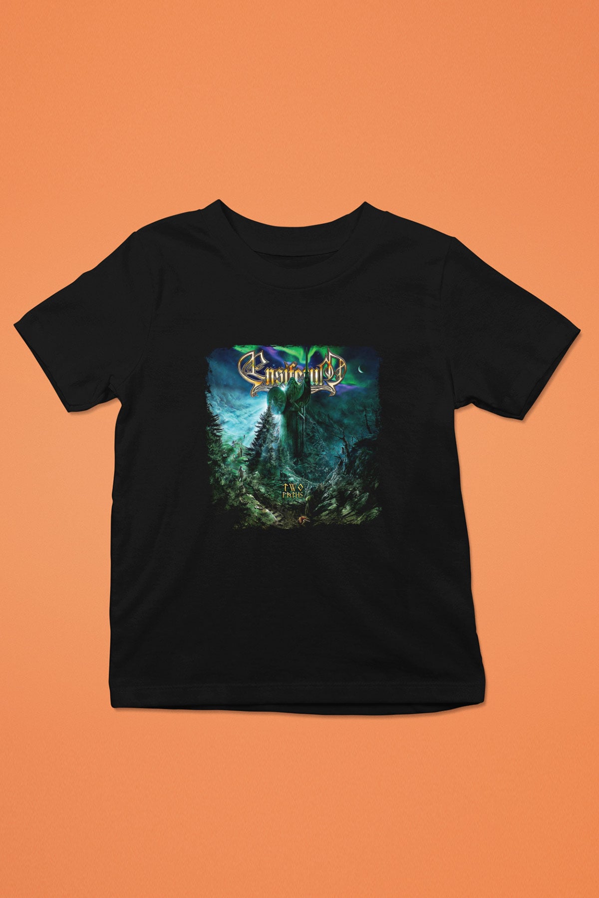 Ensiferum Baskılı Unisex Siyah Çocuk Tişört