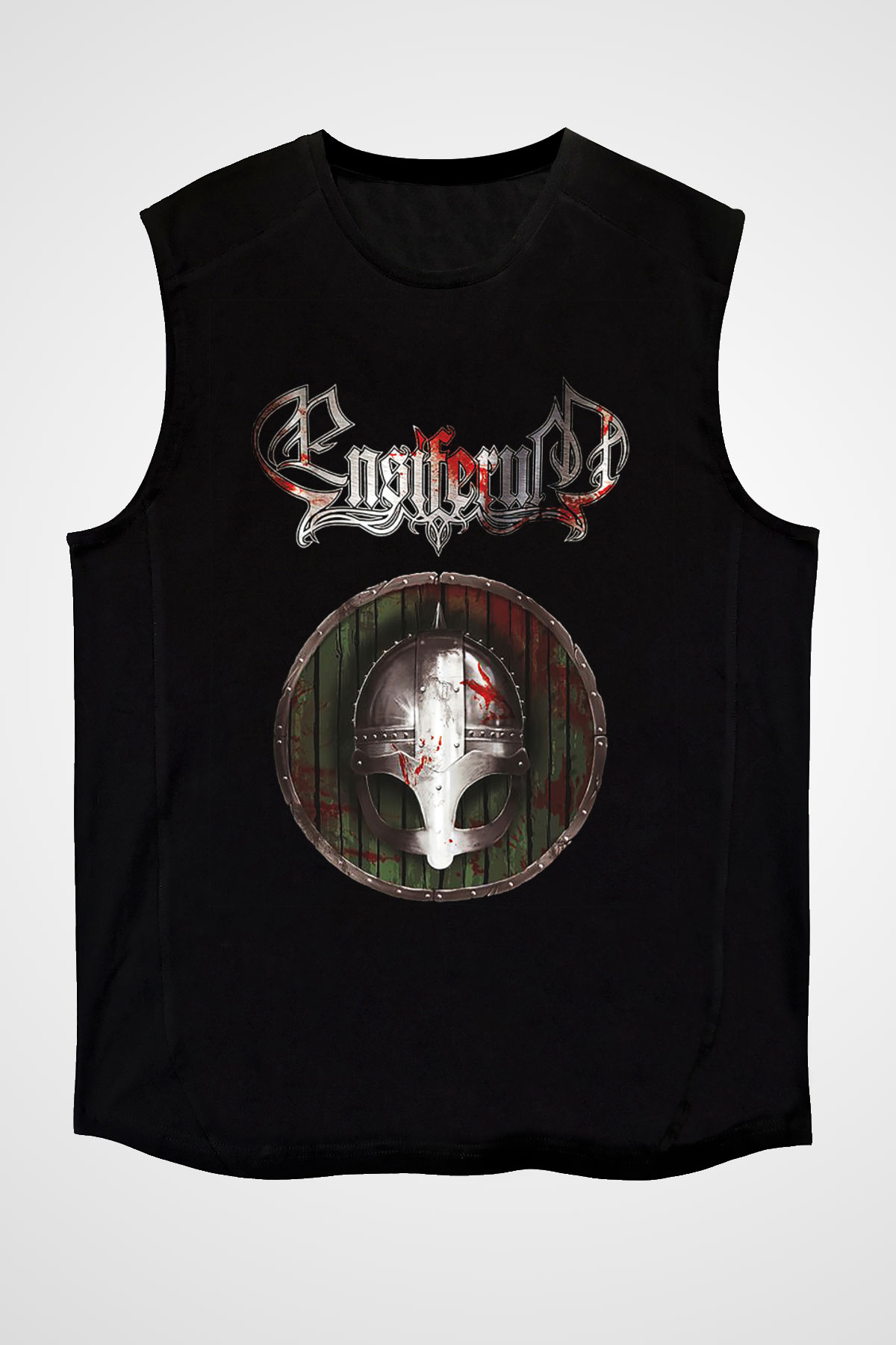 Ensiferum Siyah Unisex Kolsuz Tişört