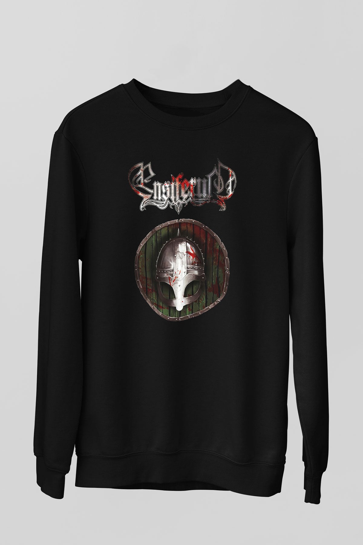 Ensiferum Siyah Unisex Sweatshirt