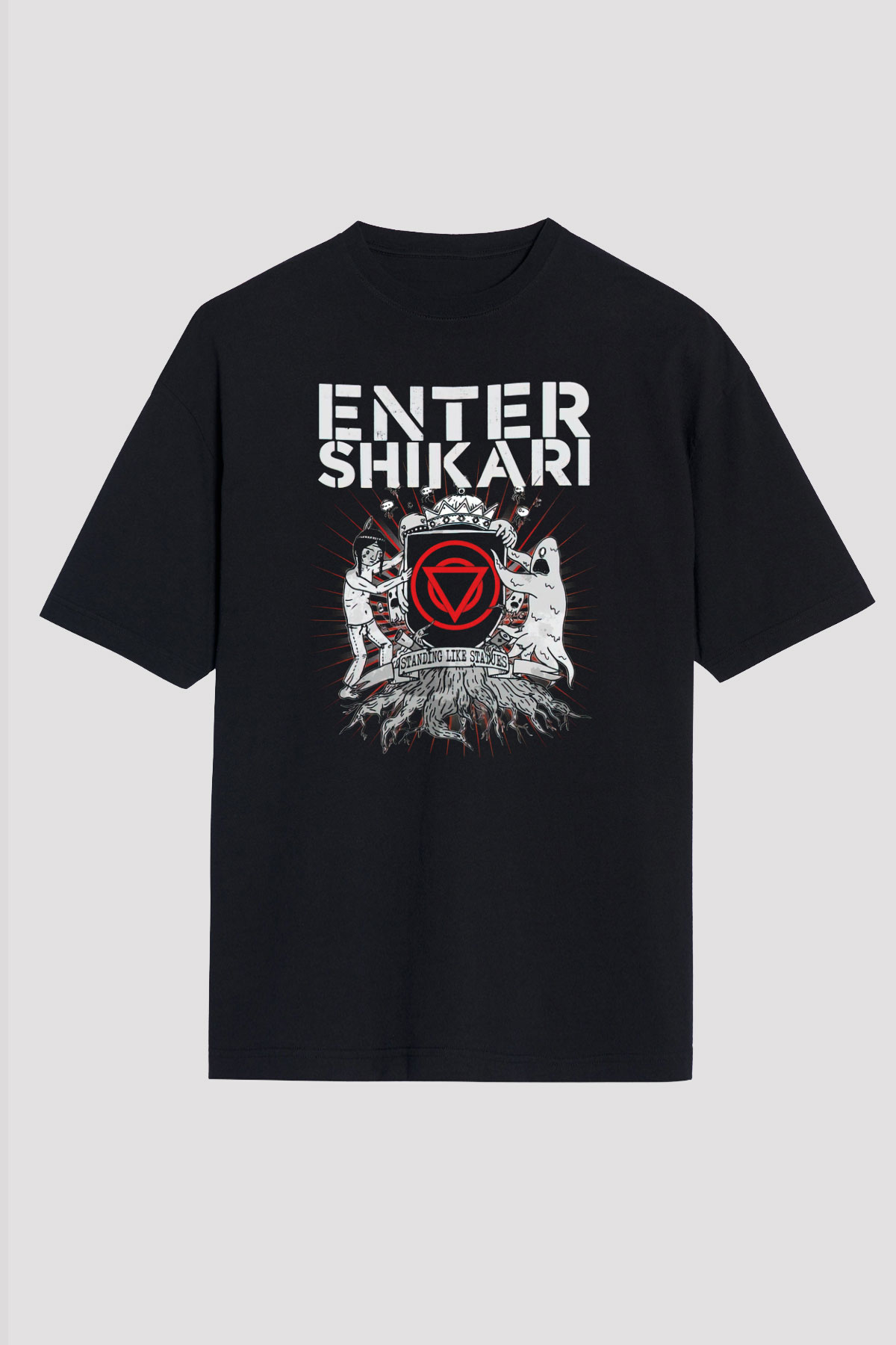 Enter Shikari Siyah Unisex Tişört T-Shirt - TişörtFabrikası
