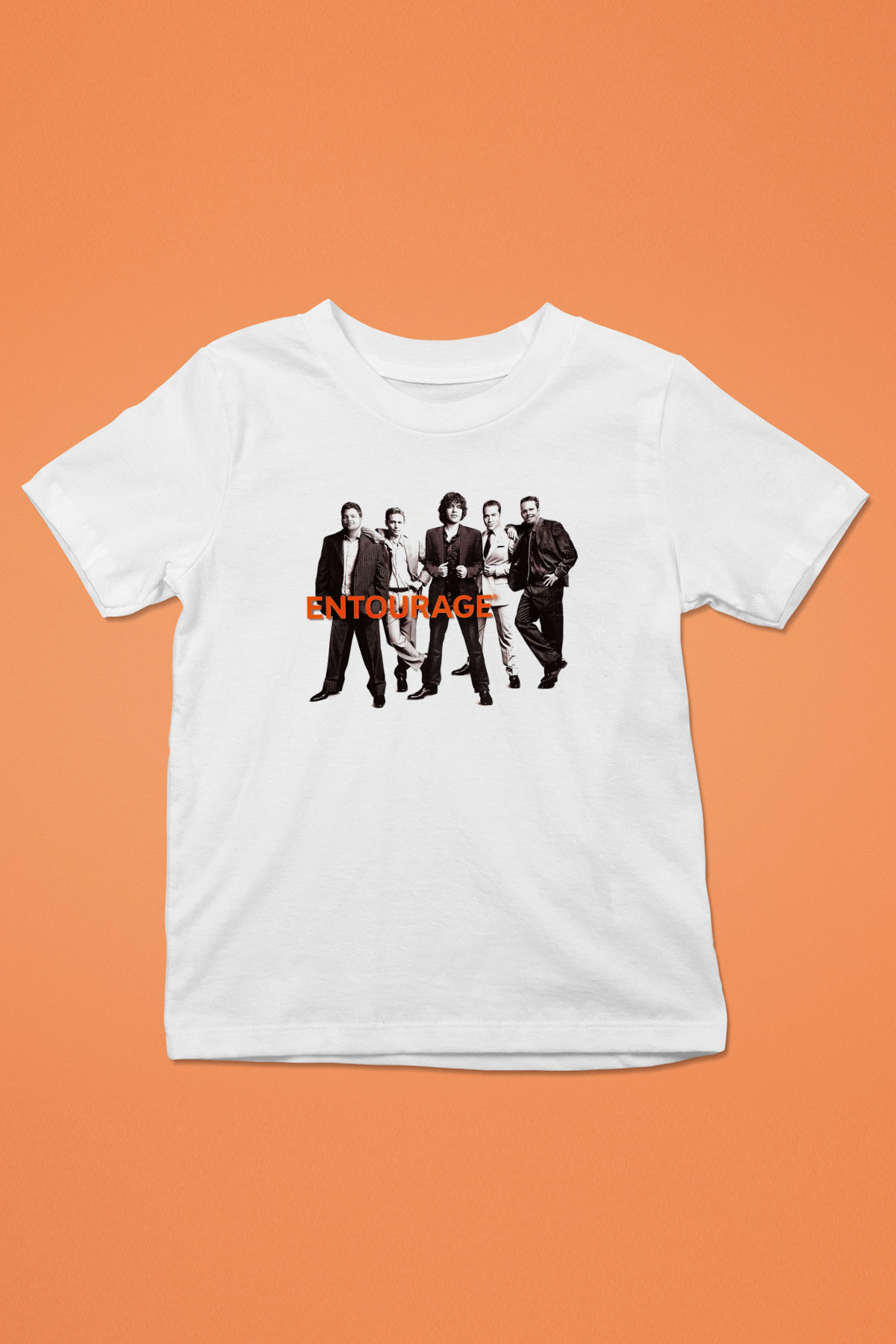 Entourage Beyaz Unisex Çocuk Tişört