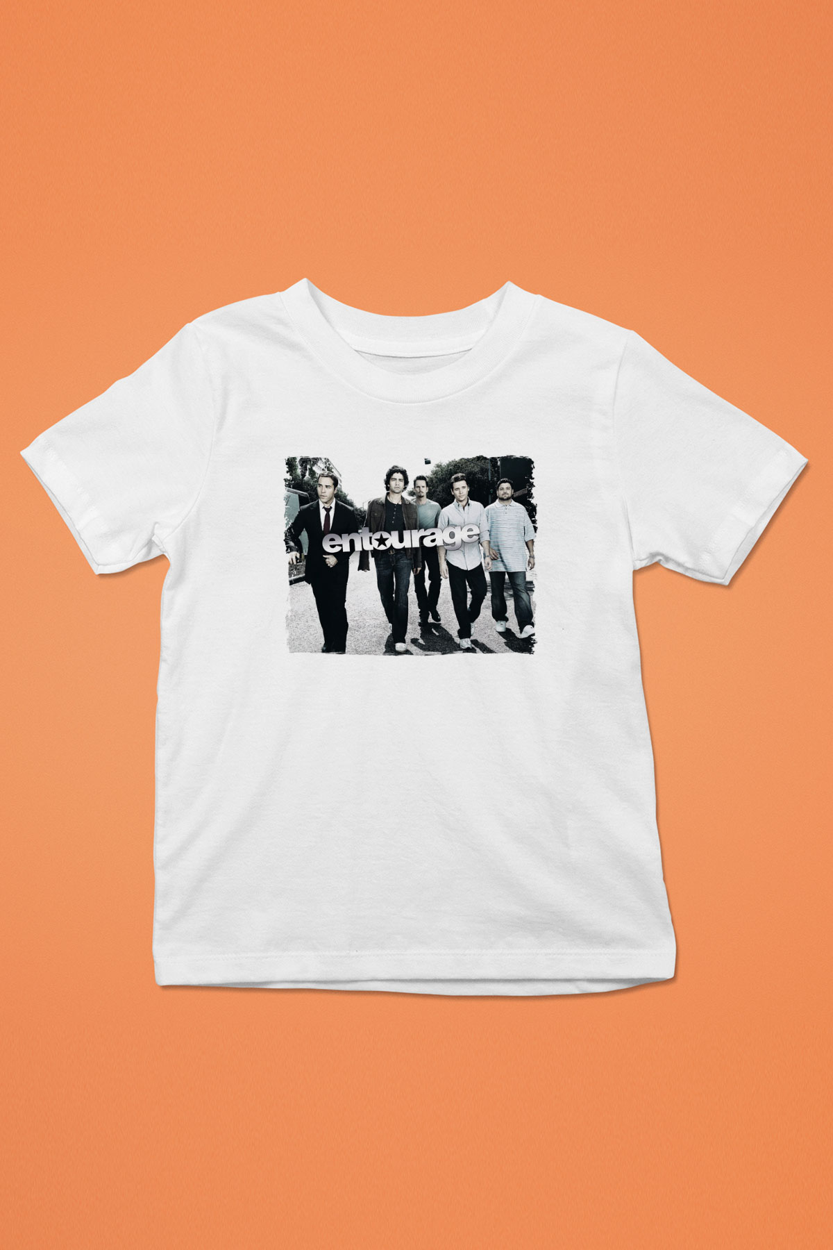 Entourage Beyaz Unisex Çocuk Tişört