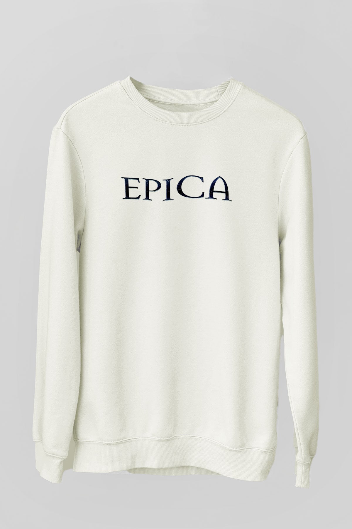 Epica Beyaz Unisex Sweatshirt