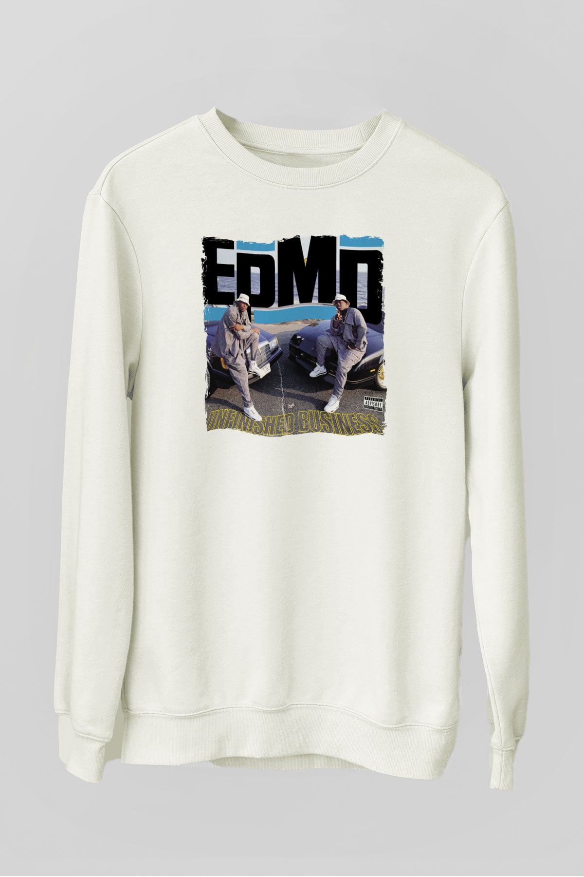 EPMD Beyaz Unisex Sweatshirt