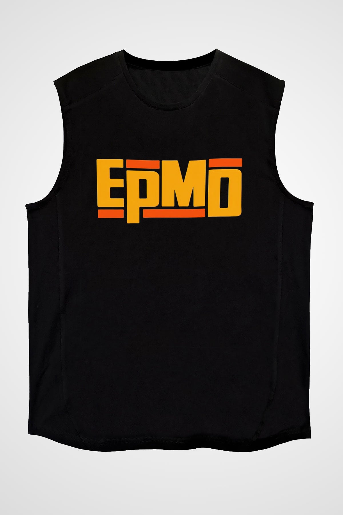 EPMD Siyah Unisex Kolsuz Tişört